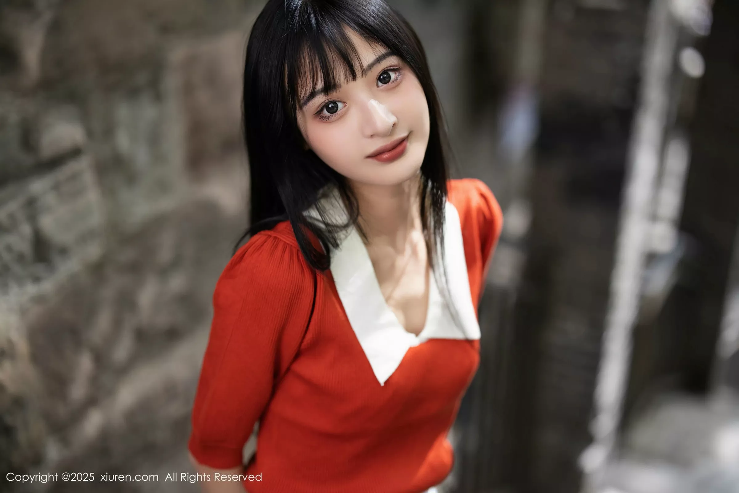 [[XiuRen秀人网]秀人网]No.10247_模特茂木希子性感橙T露白色内衣配超薄肉丝秀完美身材诱惑写真80P