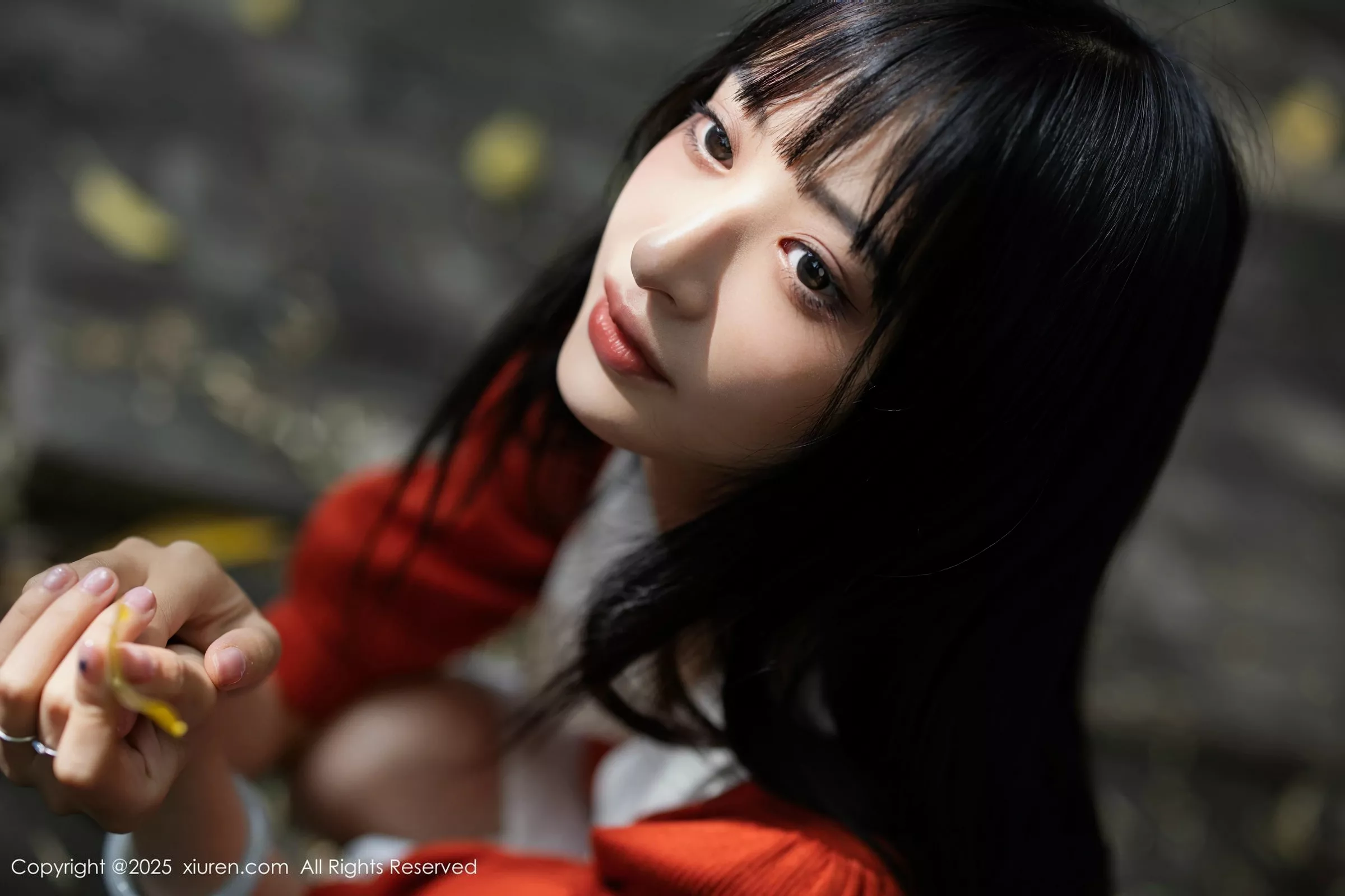 [[XiuRen秀人网]秀人网]No.10247_模特茂木希子性感橙T露白色内衣配超薄肉丝秀完美身材诱惑写真80P