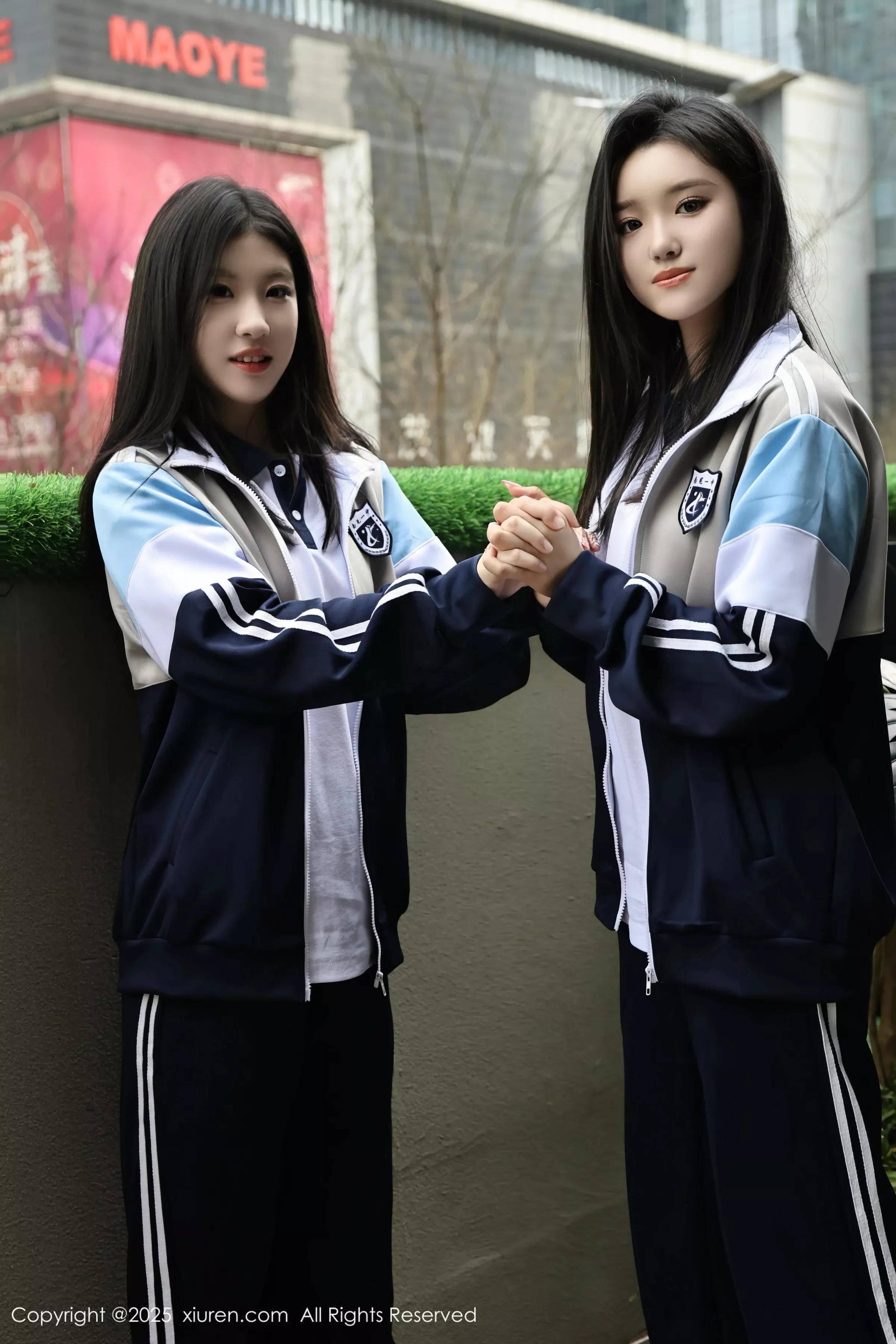 [[XiuRen秀人网]秀人网]No.10288_模特合集美女小芭乐性感蓝色校服露白色内衣秀曼妙身姿诱惑写真73P