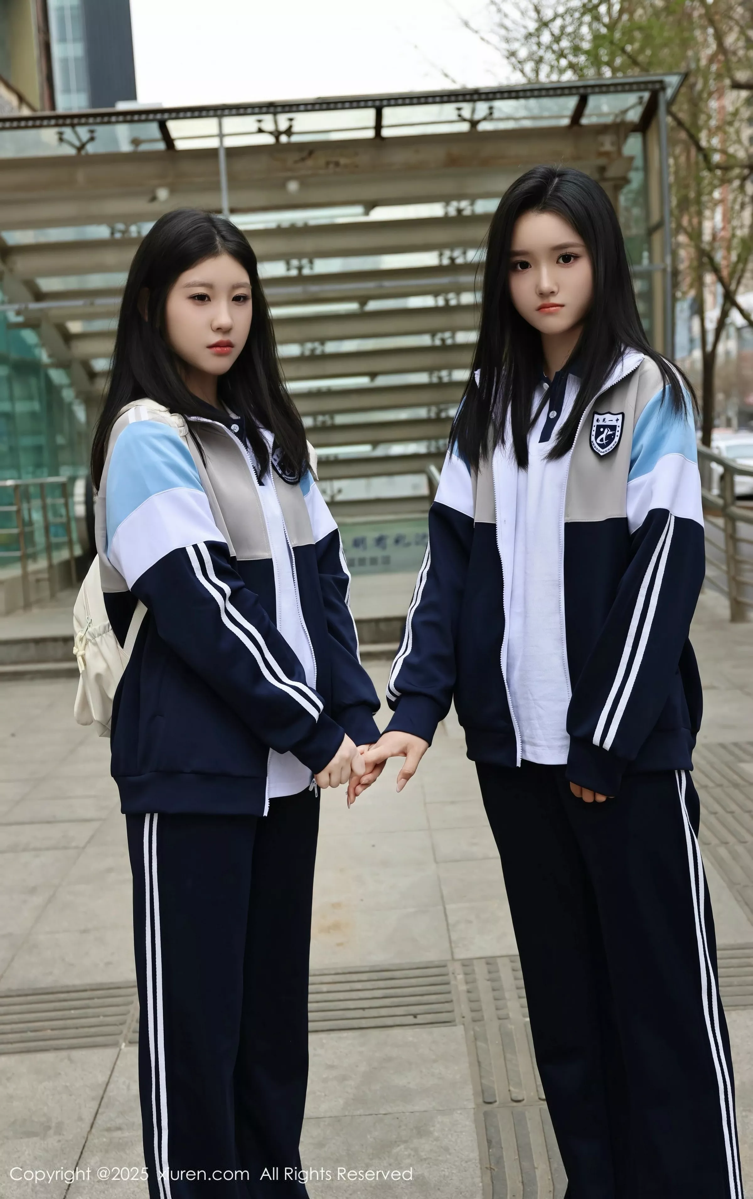 [[XiuRen秀人网]秀人网]No.10288_模特合集美女小芭乐性感蓝色校服露白色内衣秀曼妙身姿诱惑写真73P