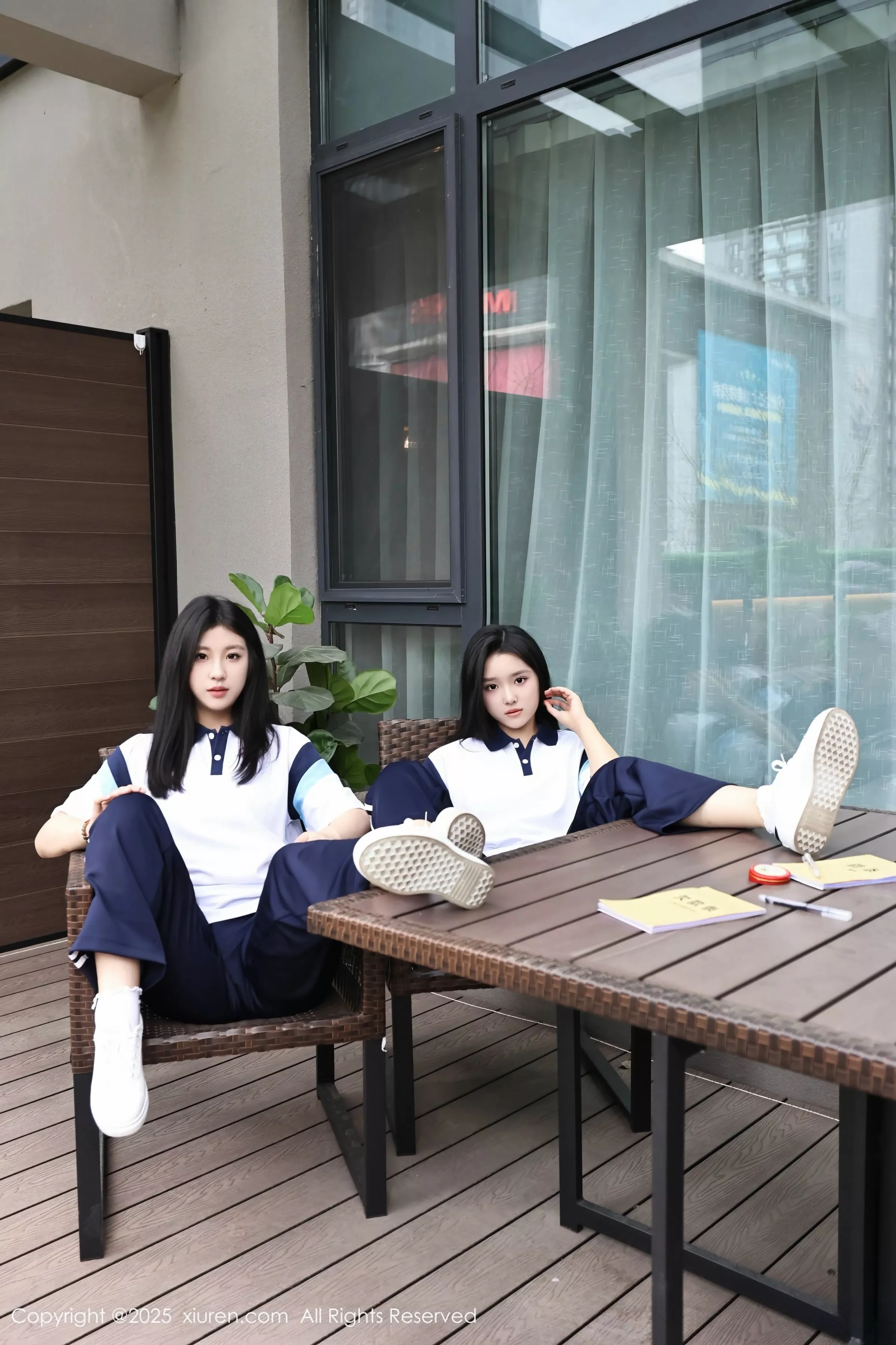 [[XiuRen秀人网]秀人网]No.10288_模特合集美女小芭乐性感蓝色校服露白色内衣秀曼妙身姿诱惑写真73P