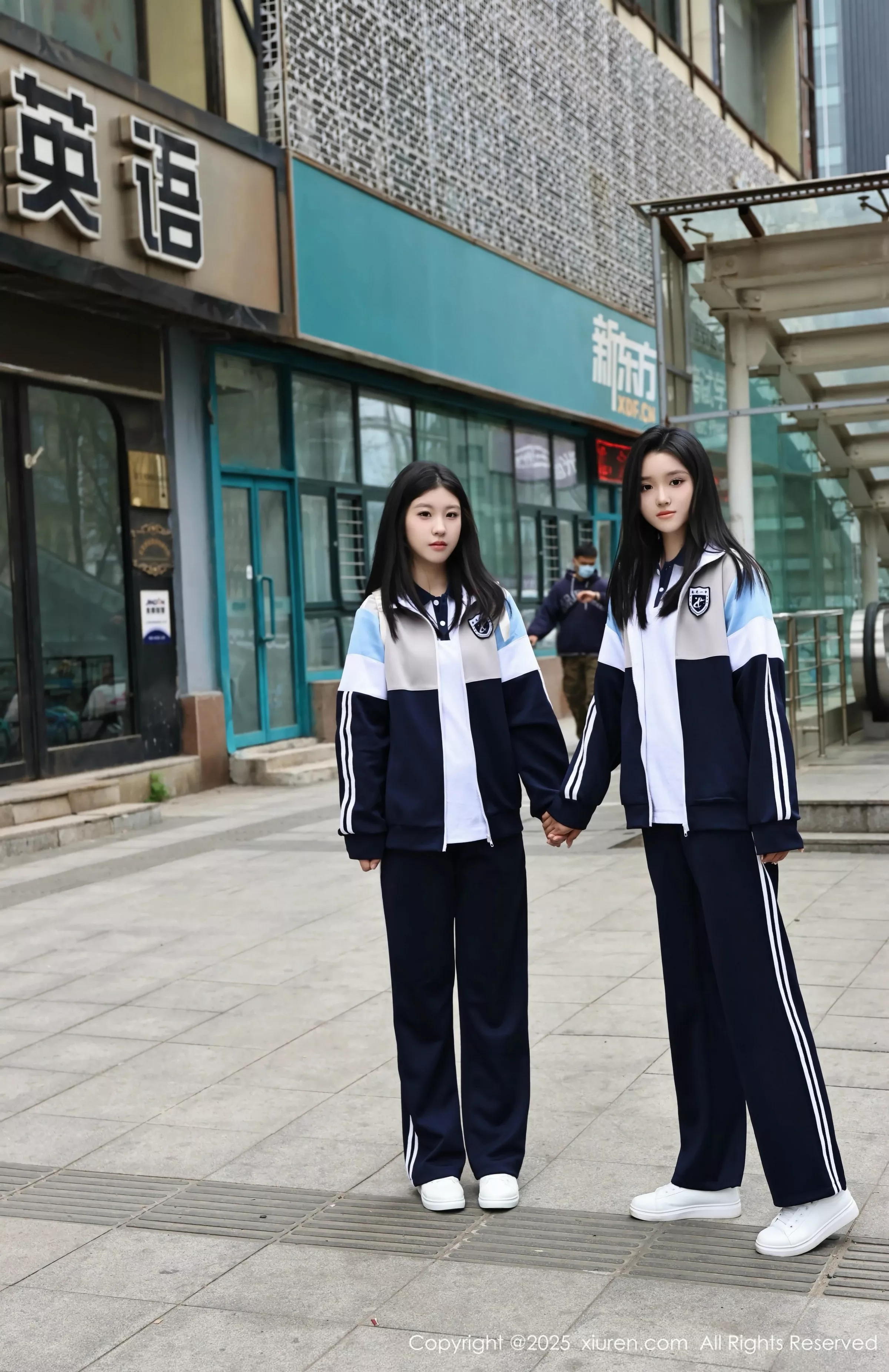 [[XiuRen秀人网]秀人网]No.10288_模特合集美女小芭乐性感蓝色校服露白色内衣秀曼妙身姿诱惑写真73P