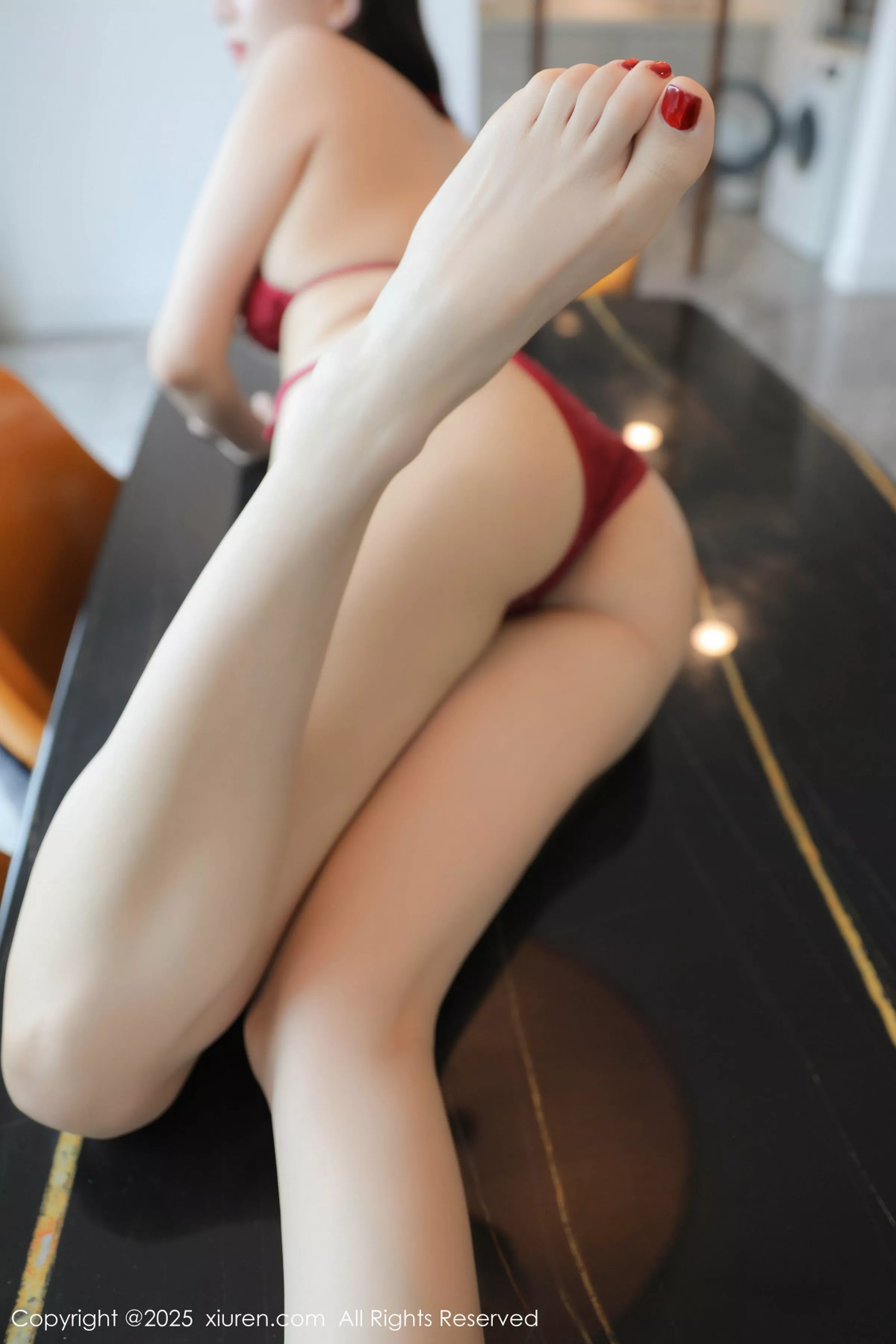 [[XiuRen秀人网]秀人网]No.10172_模特Candy糖糖泳池场景性感红色比基尼服饰秀丰腴身材诱惑写真82P