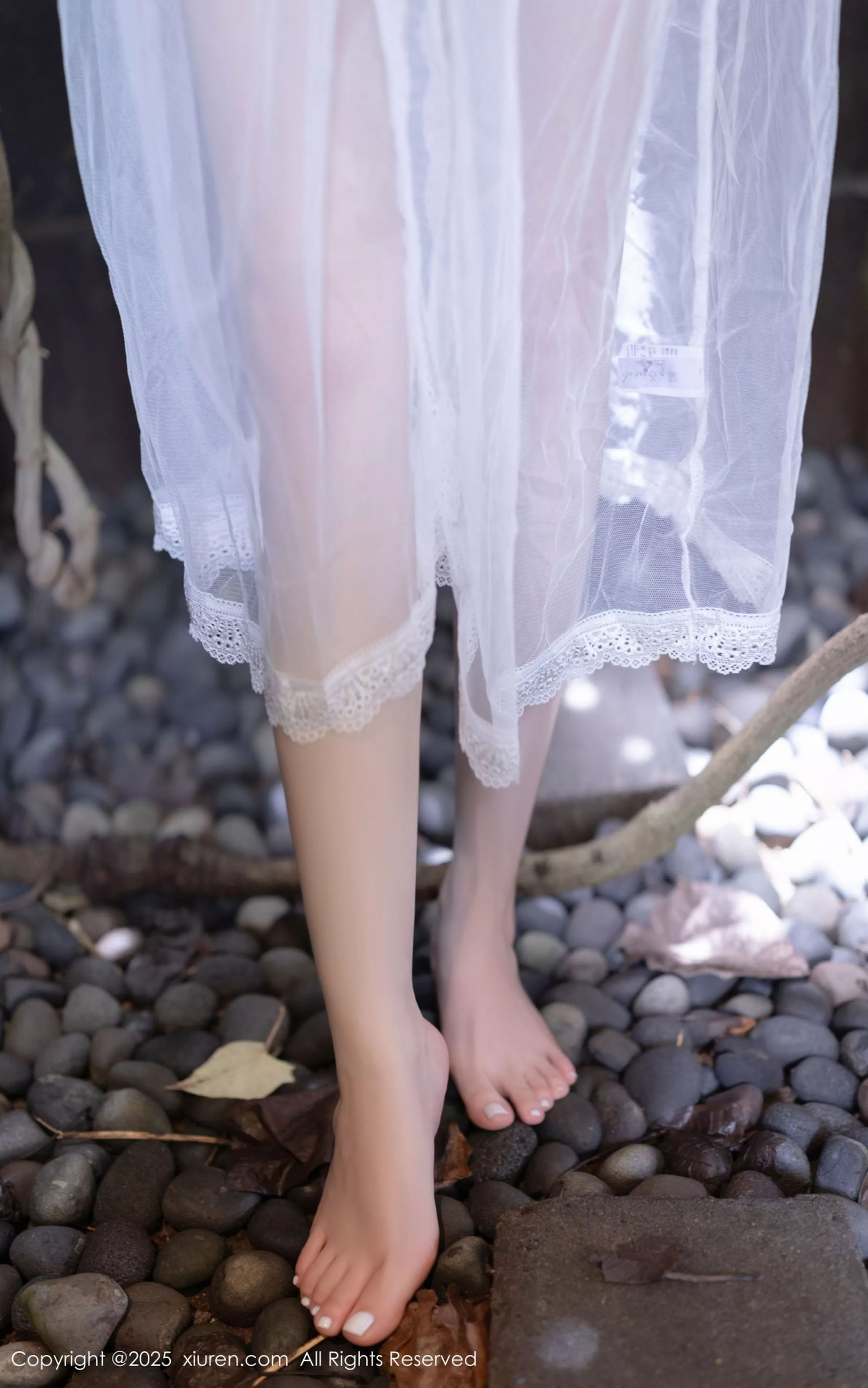 [[XiuRen秀人网]秀人网]No.10173_模特鱼子酱Fish性感白色轻透连衣裙透视秀惹火身材撩人诱惑写真80P