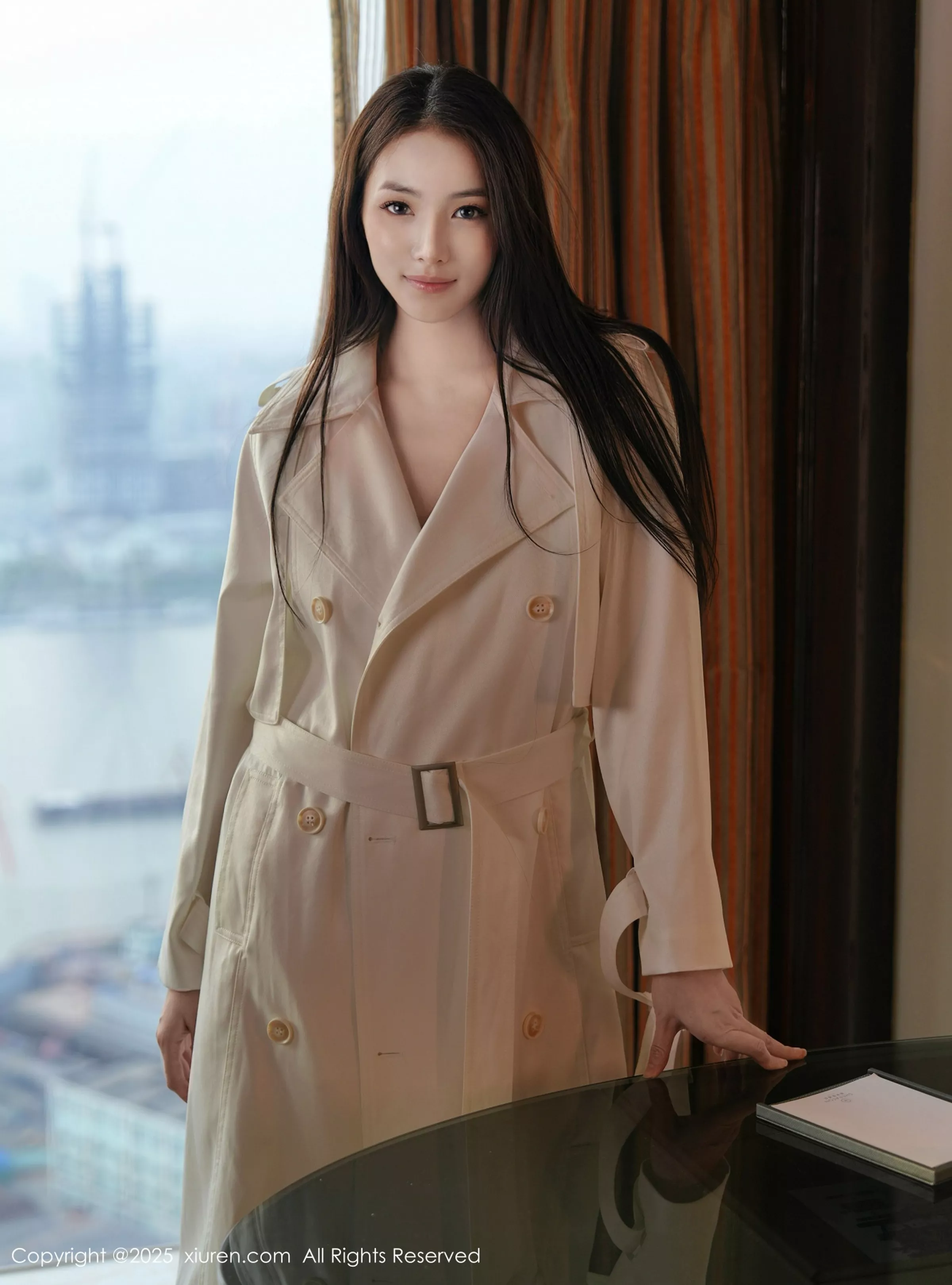 [[XiuRen秀人网]秀人网]No.10174_模特娅轩ELVA性感红色情趣内衣配红丝吊袜秀凹凸身材诱惑写真48P