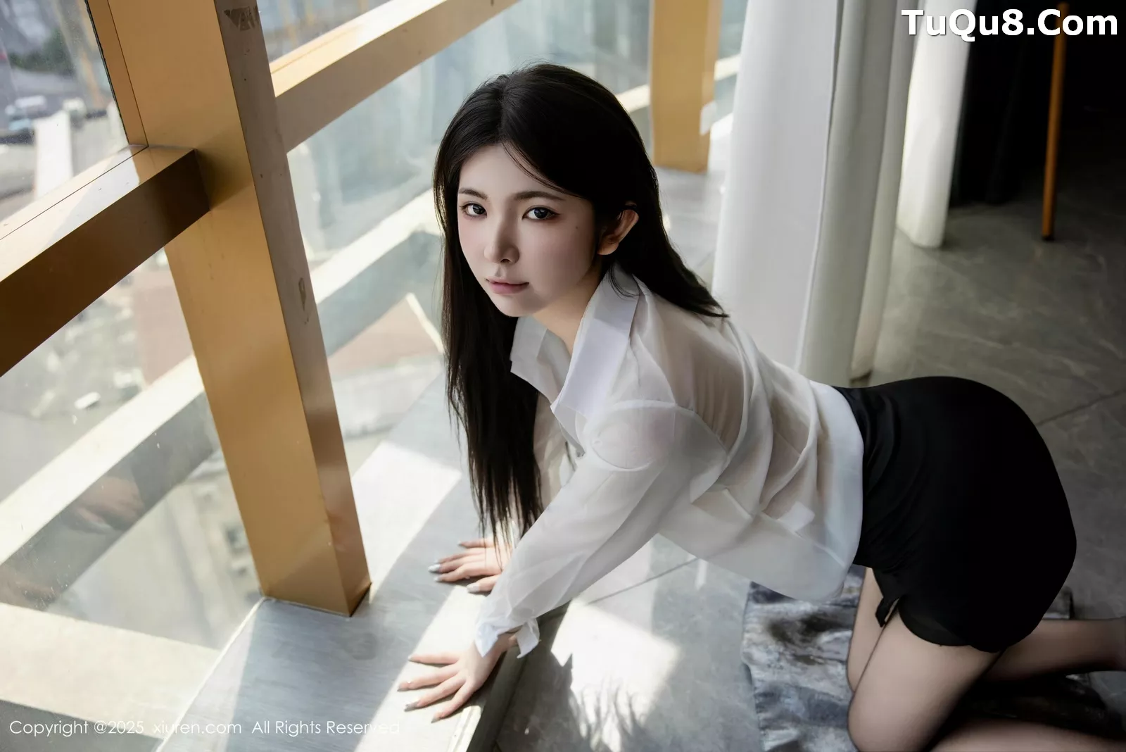 [[XiuRen秀人网]秀人网]No.10338_新人模特童童Bunny性感OL服饰配超薄黑丝秀曼妙身材诱惑写真77P