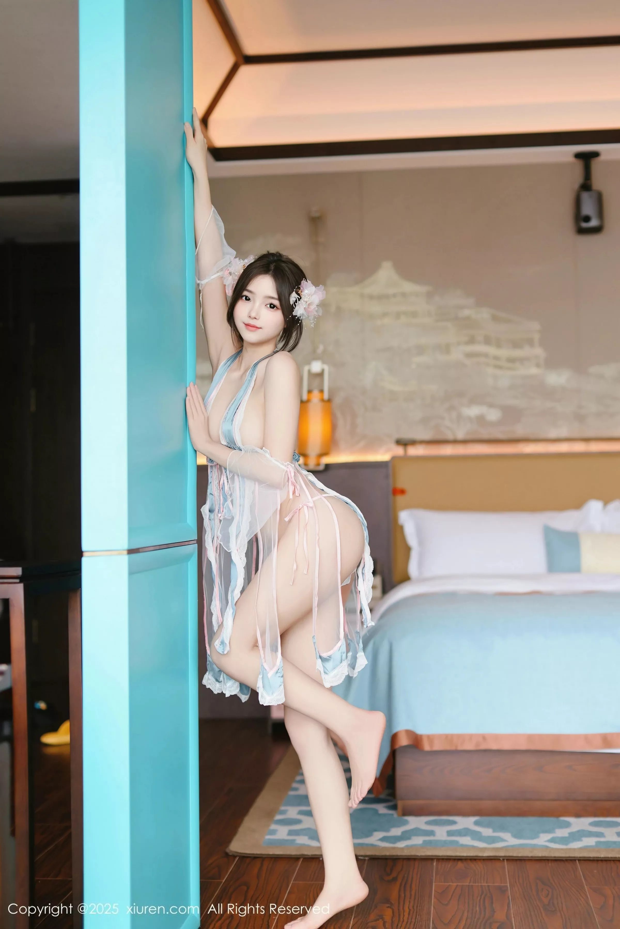 [[XiuRen秀人网]秀人网]No.10401_模特苏软软私房性感粉色情趣古装布条秀凹凸身材惹火诱惑写真88P