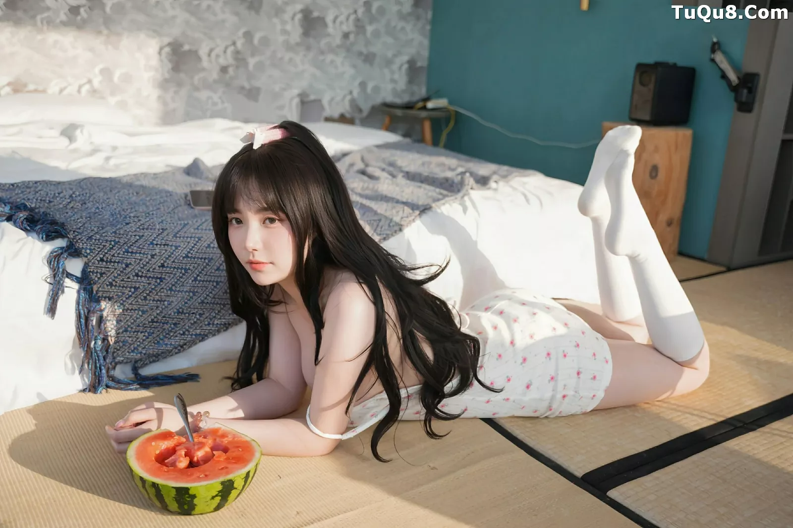 [[XiuRen秀人网]秀人网]No.10483_模特软情性感白色情趣吊带配白色丝袜秀曼妙身姿撩人诱惑写真82P