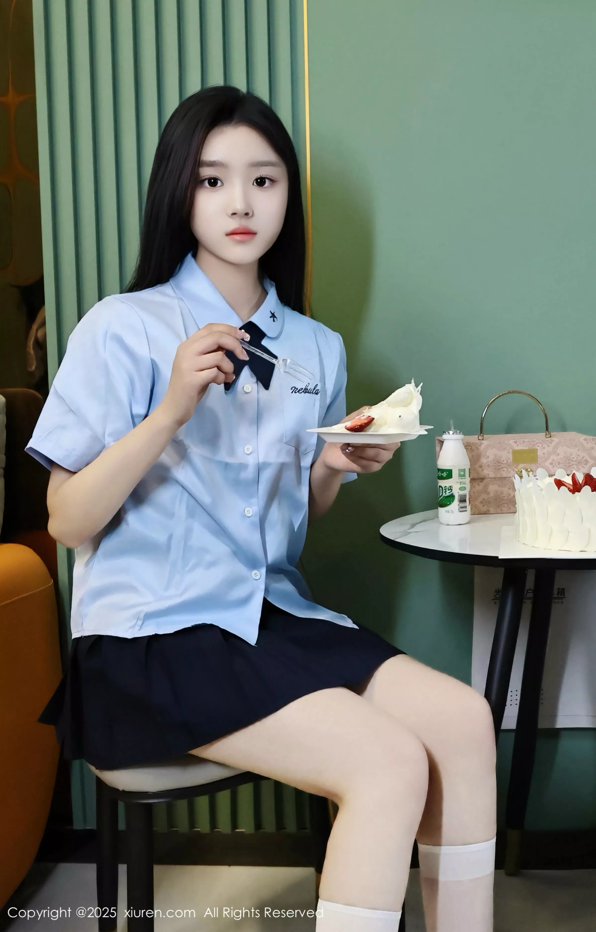 [[XiuRen秀人网]秀人网]No.10443_模特合集美女小芭乐性感学生制服露粉色内衣秀曼妙身姿诱惑写真77P