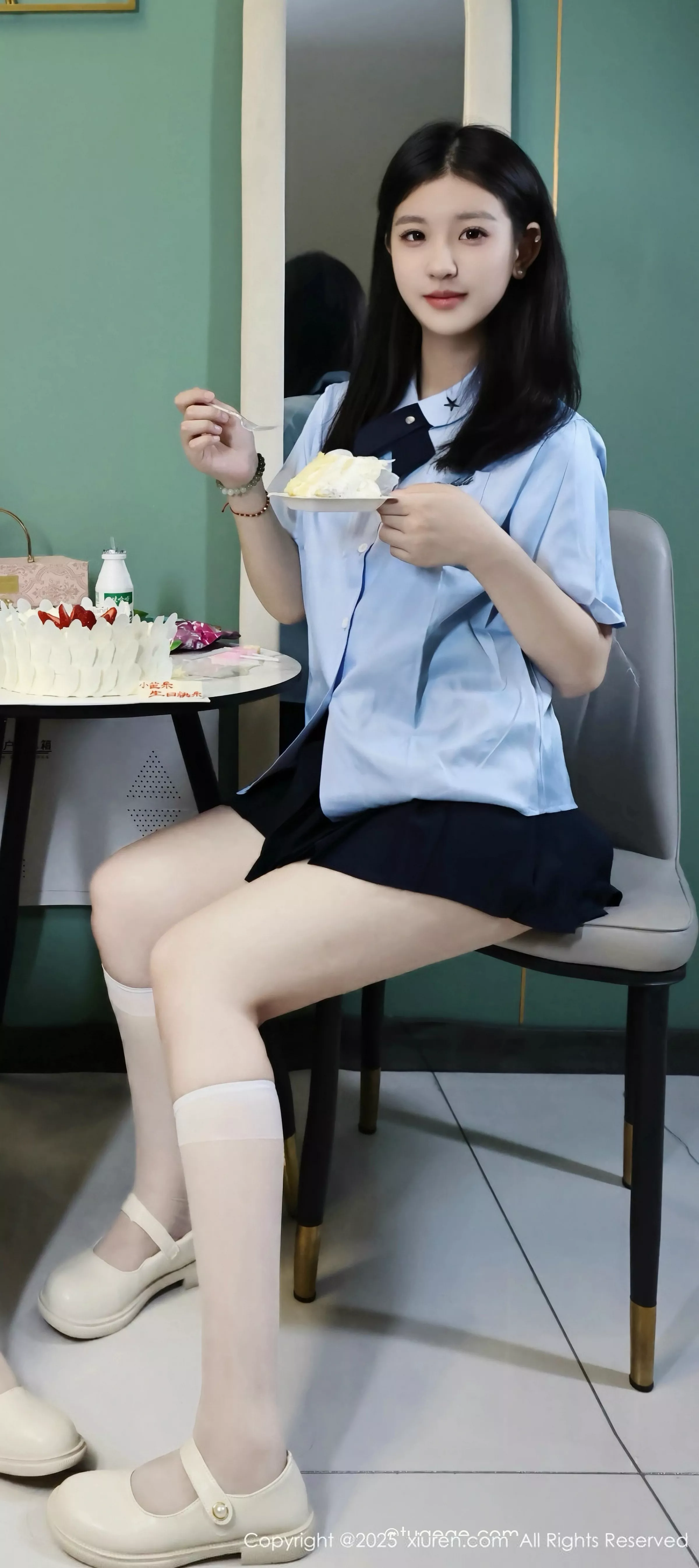 [[XiuRen秀人网]秀人网]No.10443_模特合集美女小芭乐性感学生制服露粉色内衣秀曼妙身姿诱惑写真77P