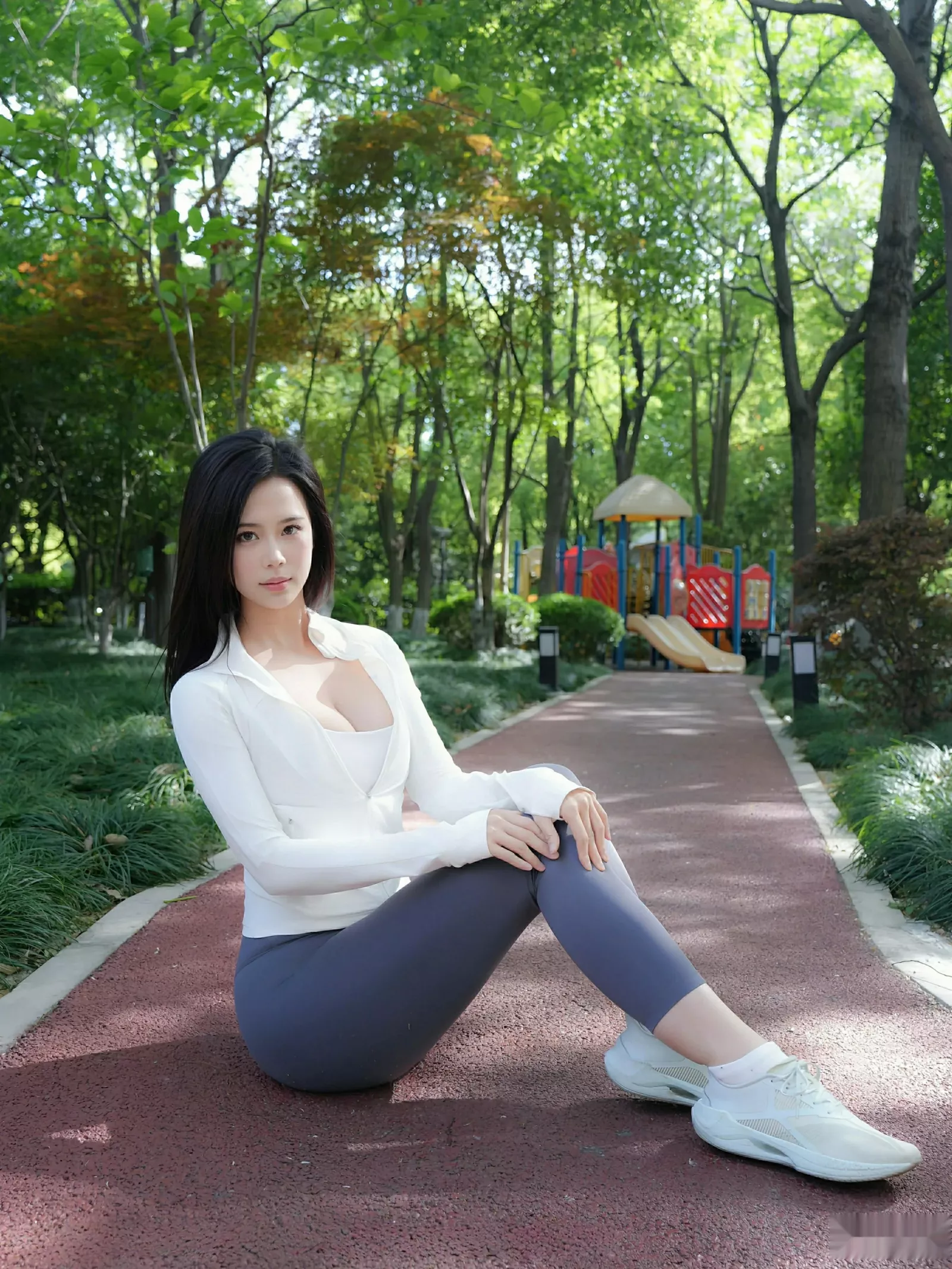 [[XiuRen秀人网]秀人网]No.10595_模特玫瑰我爱你性感白蓝瑜伽运动服紧身秀凹凸身材惹火诱惑写真81P