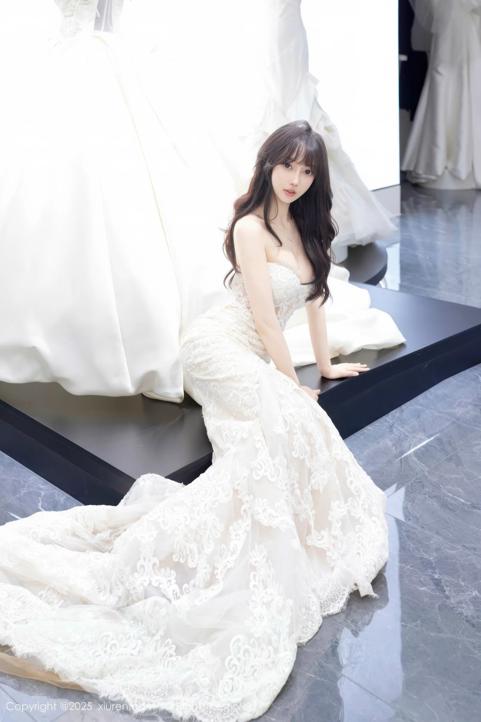 [[XiuRen秀人网]秀人网]No.10663_模特玥儿玥er私房性感白色婚纱礼裙秀完美身材迷人诱惑写真58P