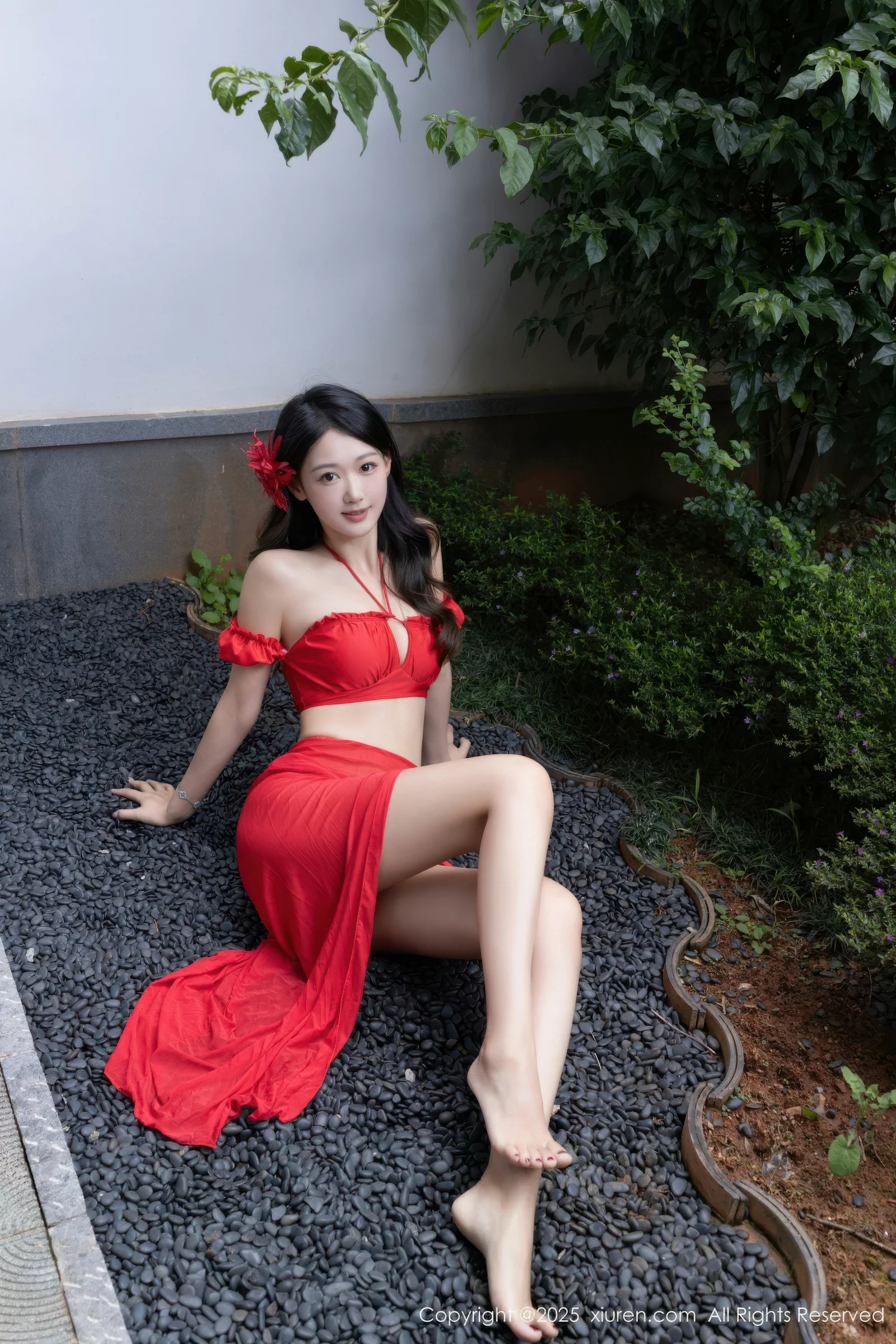 [[XiuRen秀人网]秀人网]No.10662_模特唐安琪性感红色短裙露红色泳衣秀曼妙身姿迷人诱惑写真80P