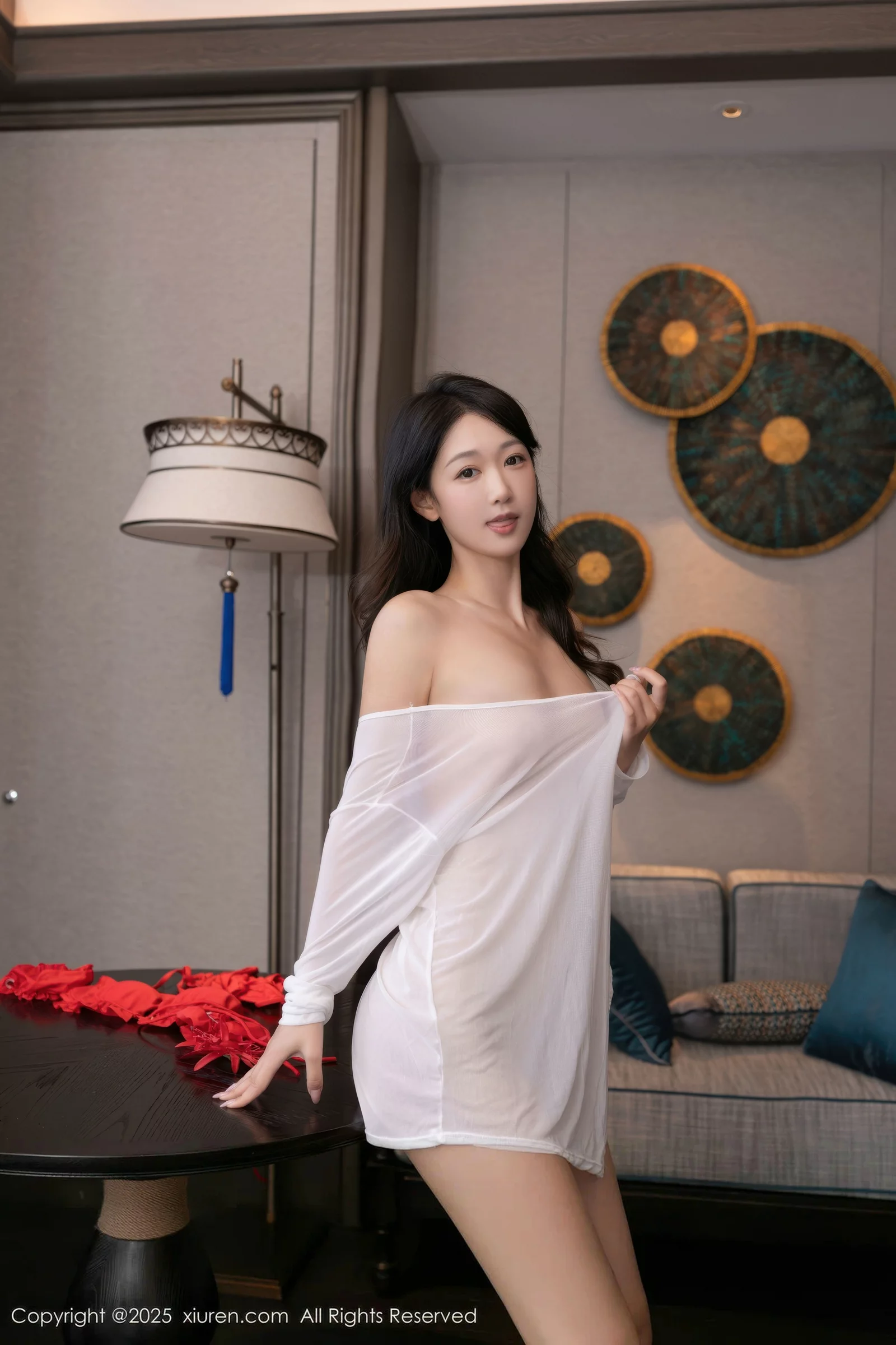 [[XiuRen秀人网]秀人网]No.10662_模特唐安琪性感红色短裙露红色泳衣秀曼妙身姿迷人诱惑写真80P