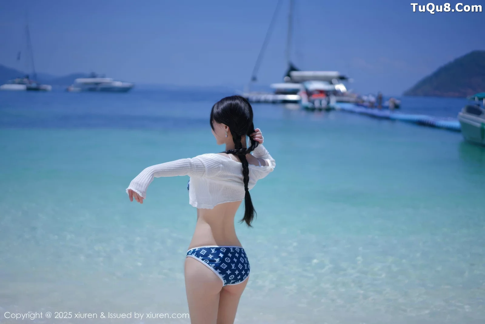 [[XiuRen秀人网]秀人网]No.10699_模特心上可Flora性感比基尼+黑色情趣薄纱秀丰满身材诱惑写真64P