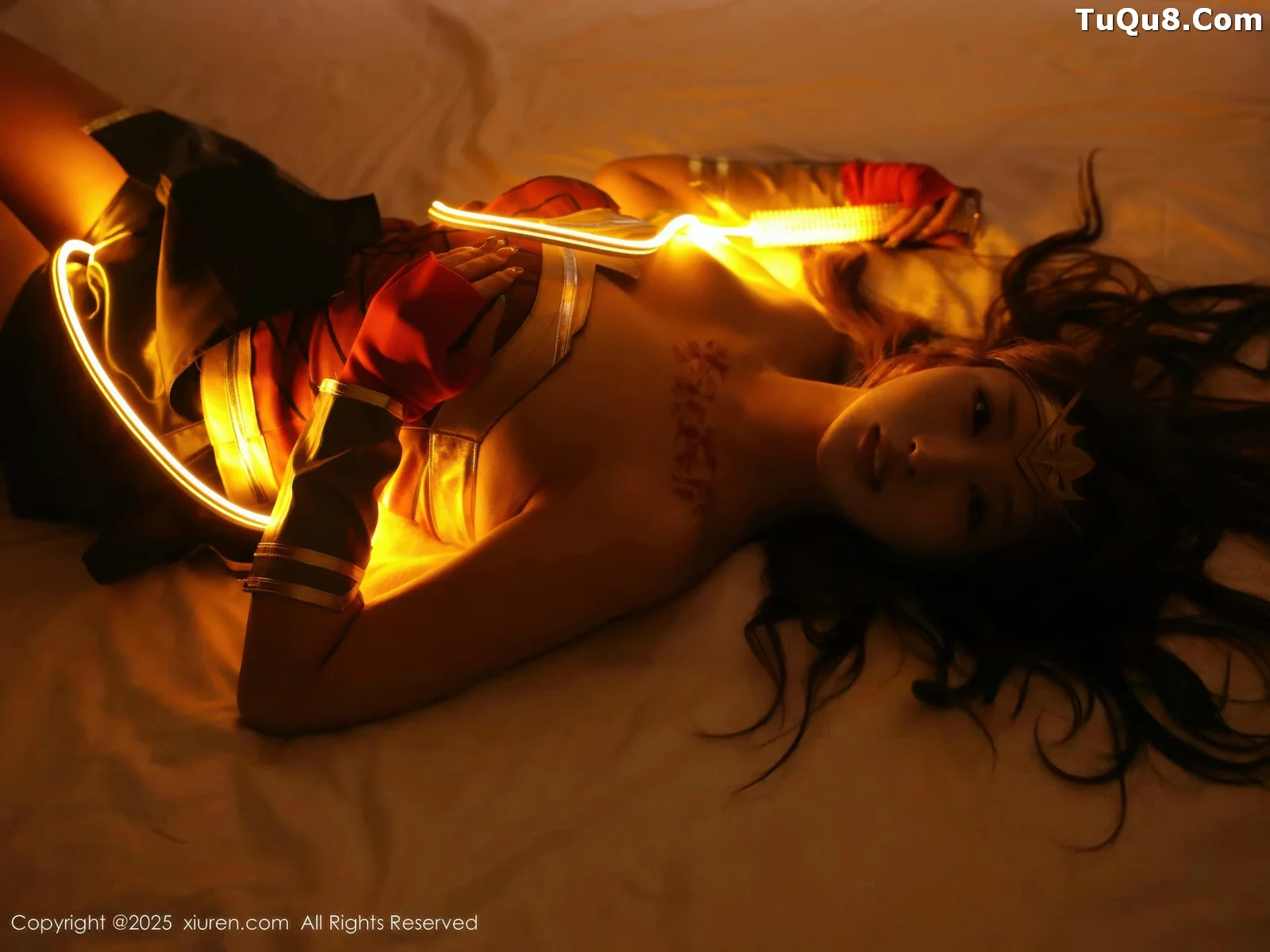 [[XiuRen秀人网]秀人网]No.10710_模特金允希Yuki性感Cos神奇女侠服饰秀完美身材迷人诱惑写真80P