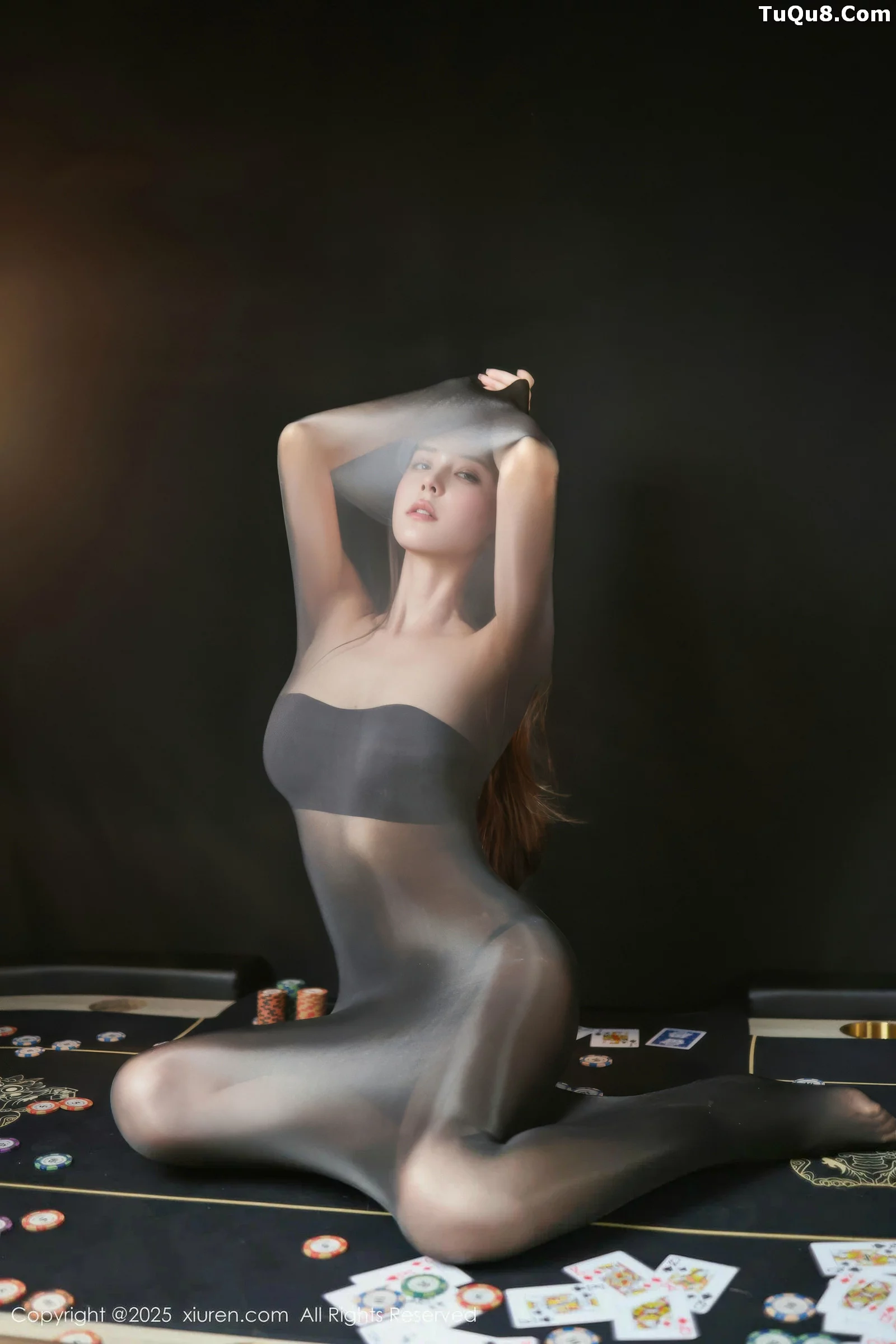 [[XiuRen秀人网]秀人网]No.10713_模特悦兮性感黑色薄透连体丝袜露黑色内衣秀曼妙身姿诱惑写真62P