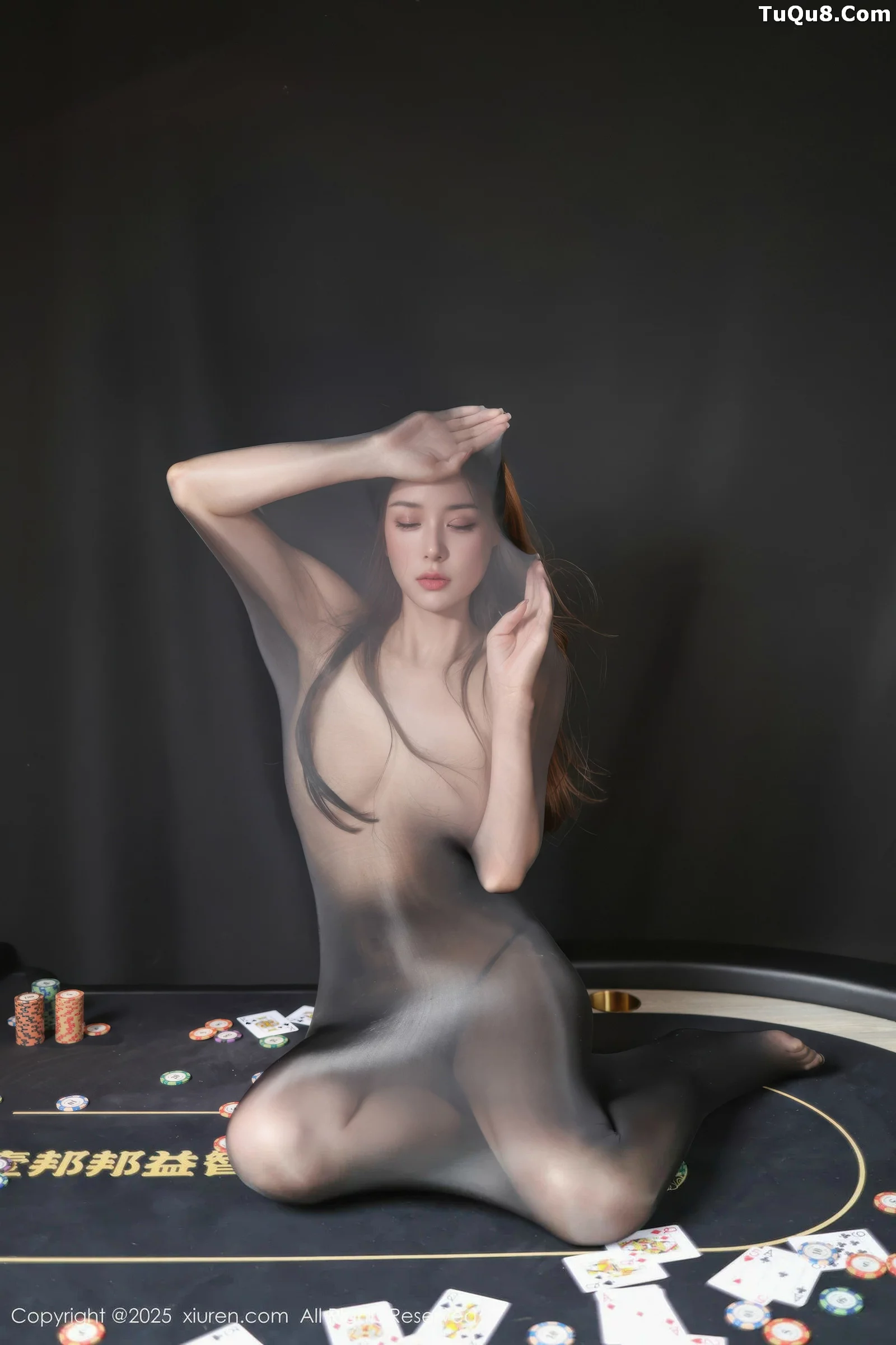 [[XiuRen秀人网]秀人网]No.10713_模特悦兮性感黑色薄透连体丝袜露黑色内衣秀曼妙身姿诱惑写真62P