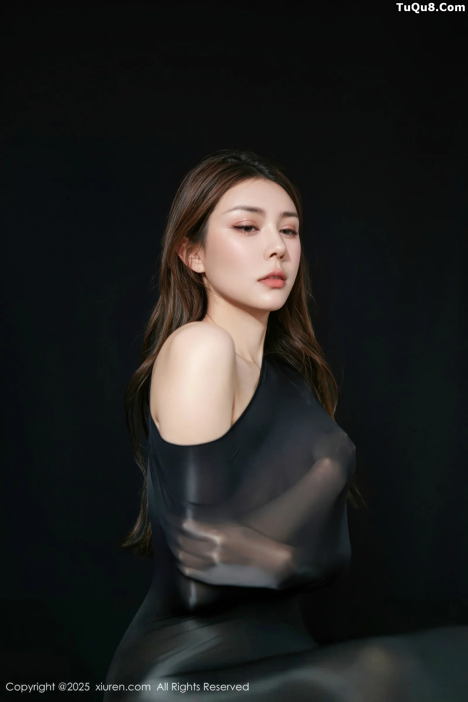 [[XiuRen秀人网]秀人网]No.10713_模特悦兮性感黑色薄透连体丝袜露黑色内衣秀曼妙身姿诱惑写真62P