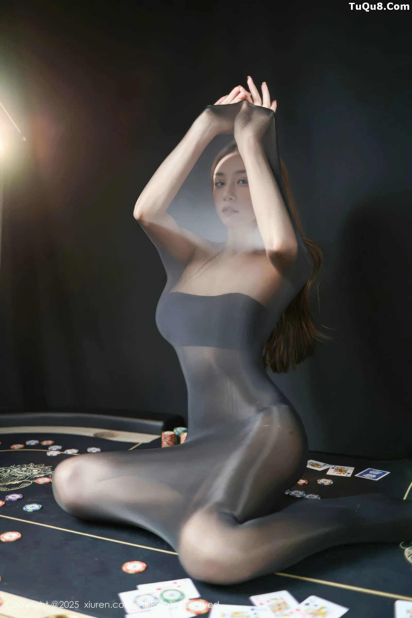 [[XiuRen秀人网]秀人网]No.10713_模特悦兮性感黑色薄透连体丝袜露黑色内衣秀曼妙身姿诱惑写真62P