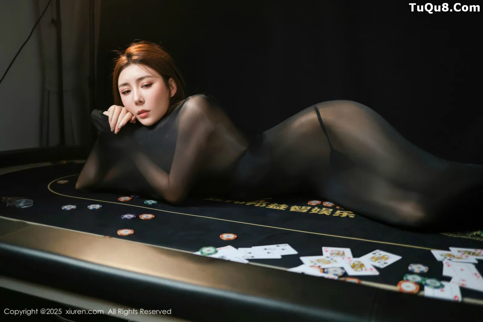 [[XiuRen秀人网]秀人网]No.10713_模特悦兮性感黑色薄透连体丝袜露黑色内衣秀曼妙身姿诱惑写真62P