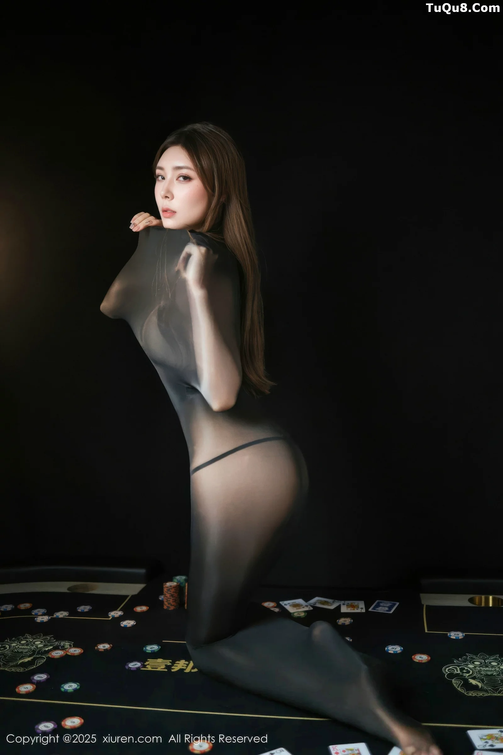 [[XiuRen秀人网]秀人网]No.10713_模特悦兮性感黑色薄透连体丝袜露黑色内衣秀曼妙身姿诱惑写真62P