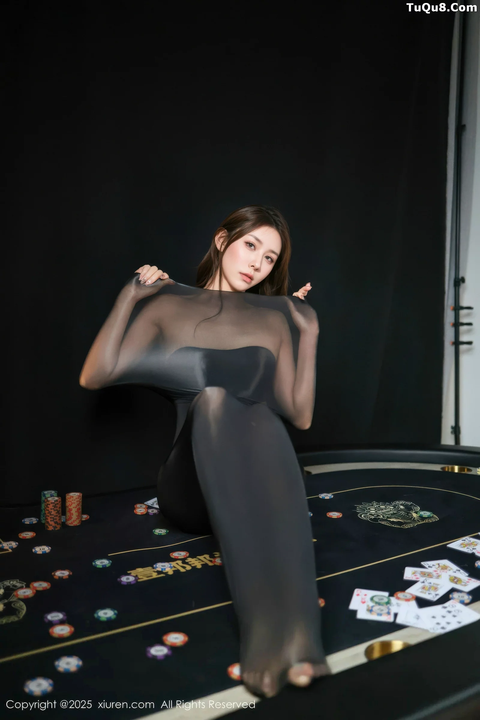 [[XiuRen秀人网]秀人网]No.10713_模特悦兮性感黑色薄透连体丝袜露黑色内衣秀曼妙身姿诱惑写真62P