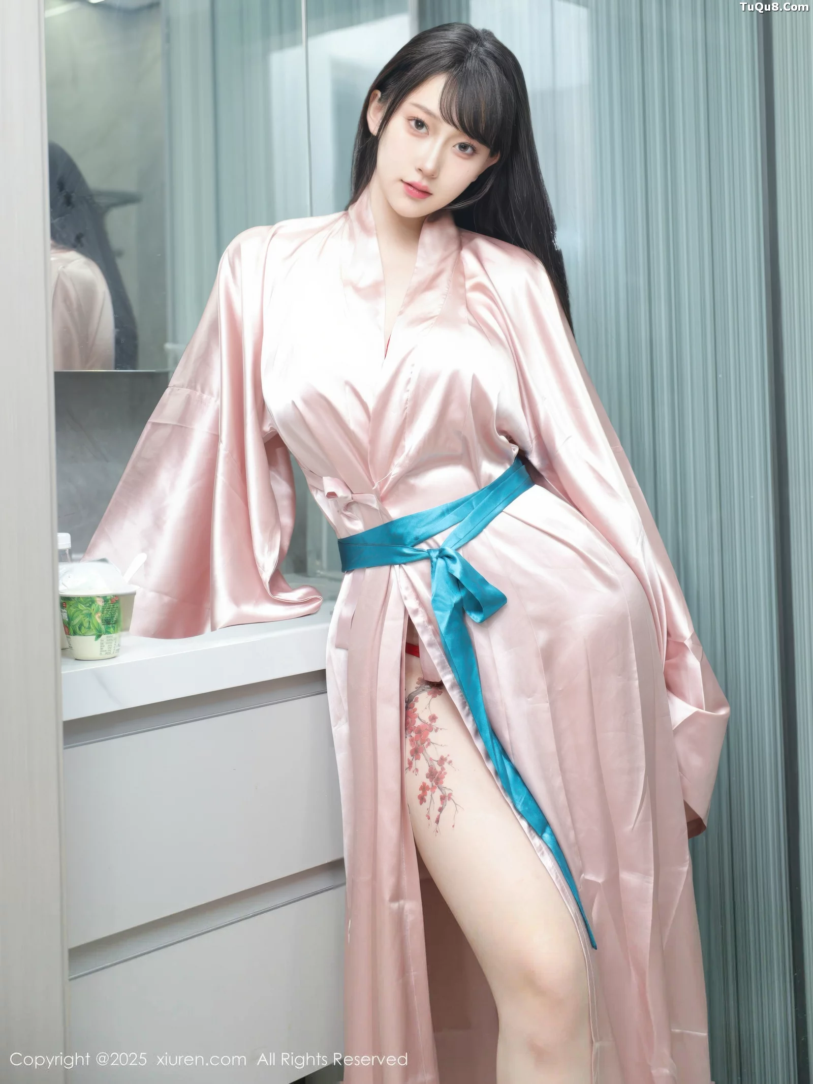 [[XiuRen秀人网]秀人网]No.10724_模特李沁恩lrene浴室场景性感红色比基尼秀丰腴身材撩人诱惑写真79P