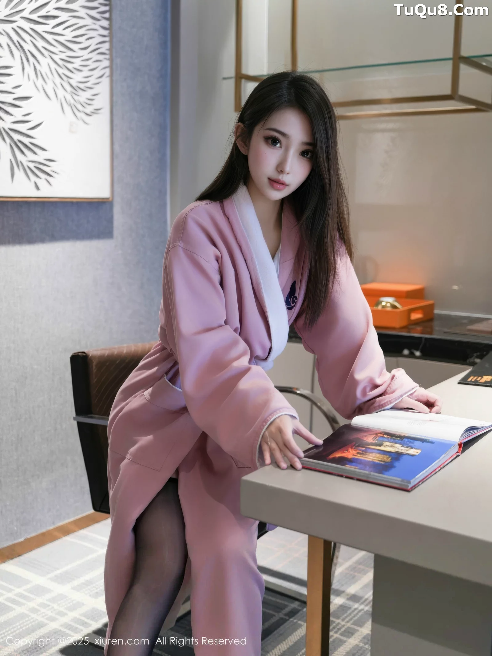 [[XiuRen秀人网]秀人网]No.10669_新人模特烧烧小桃性感黑色情趣内衣配黑丝吊袜秀曼妙身材诱惑写真99P