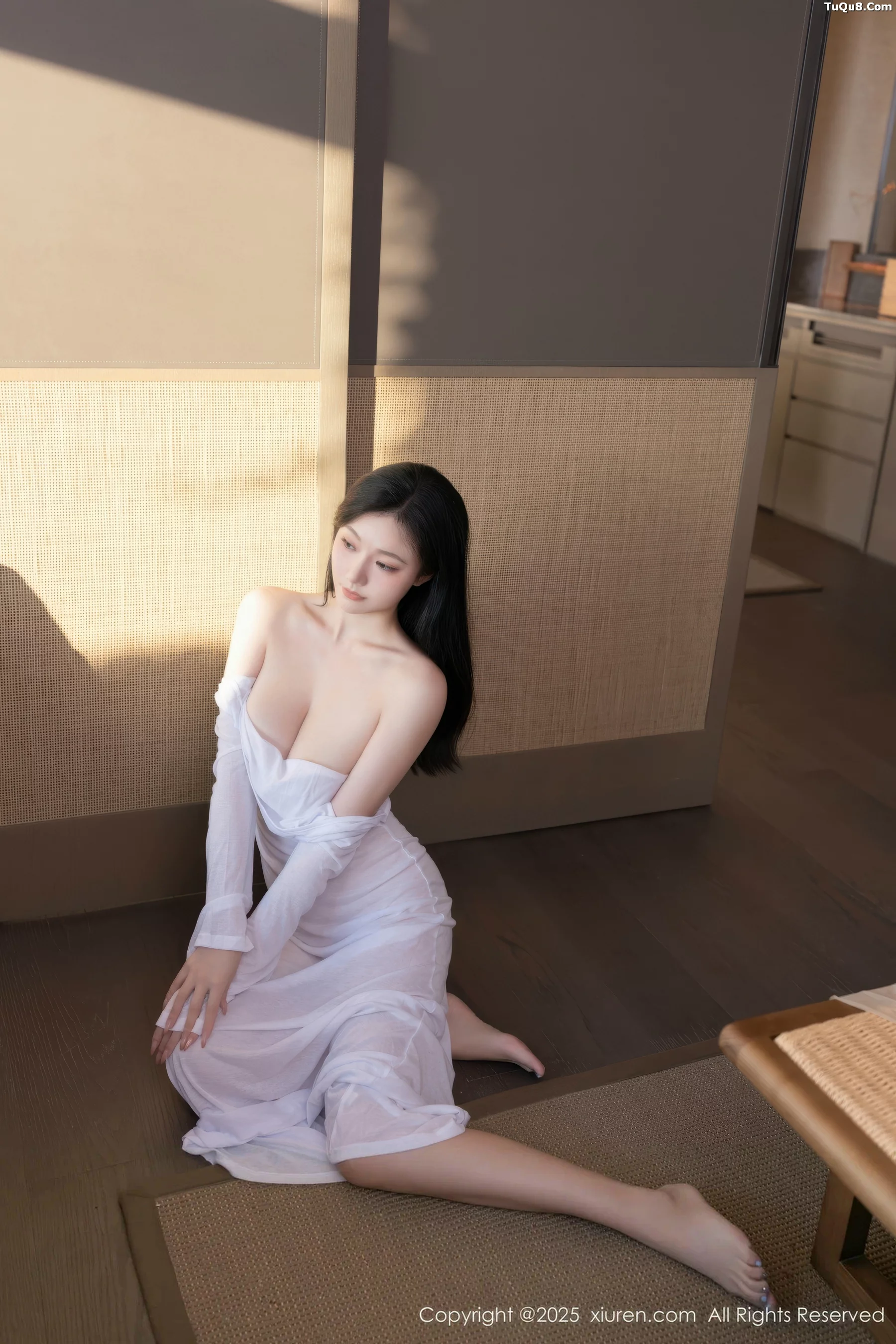 [[XiuRen秀人网]秀人网]No.10747_模特安然anran性感白色连衣长裙配超薄肉色秀曼妙身姿诱惑写真80P