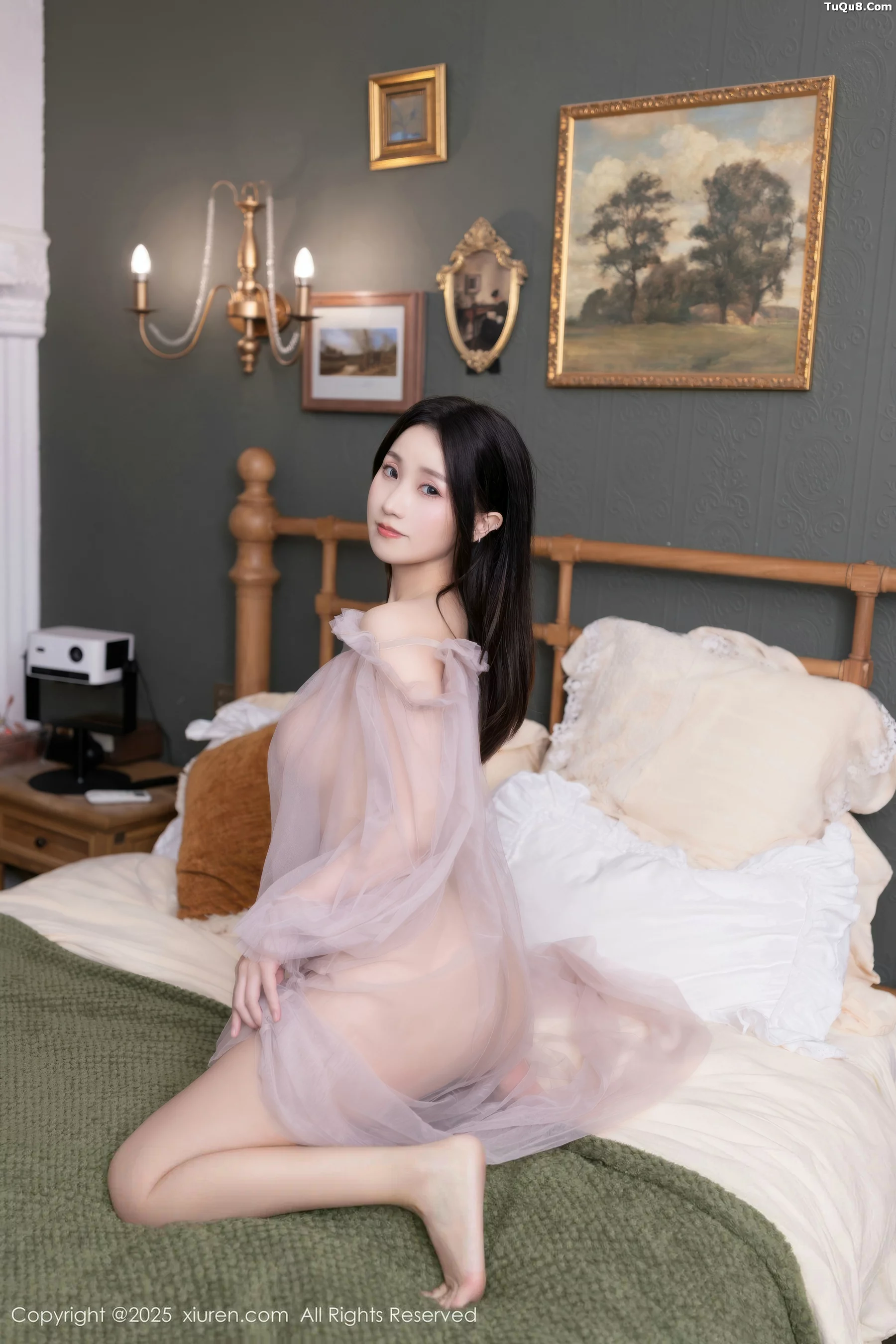 [[XiuRen秀人网]秀人网]No.10752_模特杏子Yada性感轻透粉色薄纱露紫色内衣秀曼妙身姿诱惑写真68P