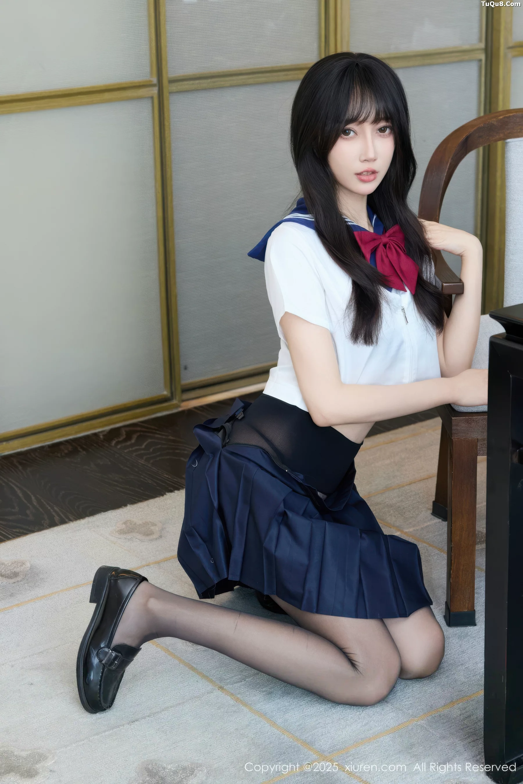 [[XiuRen秀人网]秀人网]No.10766_模特玥儿玥er私房性感JK制服配超薄黑丝秀曼妙身姿迷人诱惑写真68P