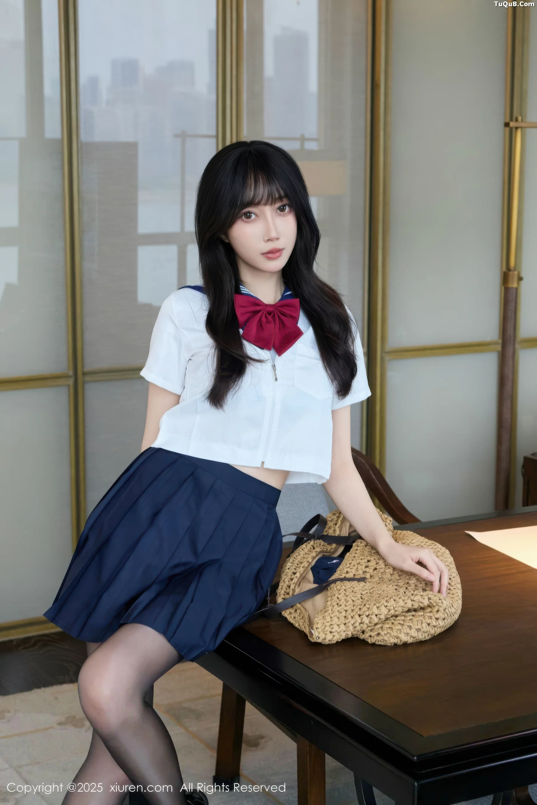 [[XiuRen秀人网]秀人网]No.10766_模特玥儿玥er私房性感JK制服配超薄黑丝秀曼妙身姿迷人诱惑写真68P
