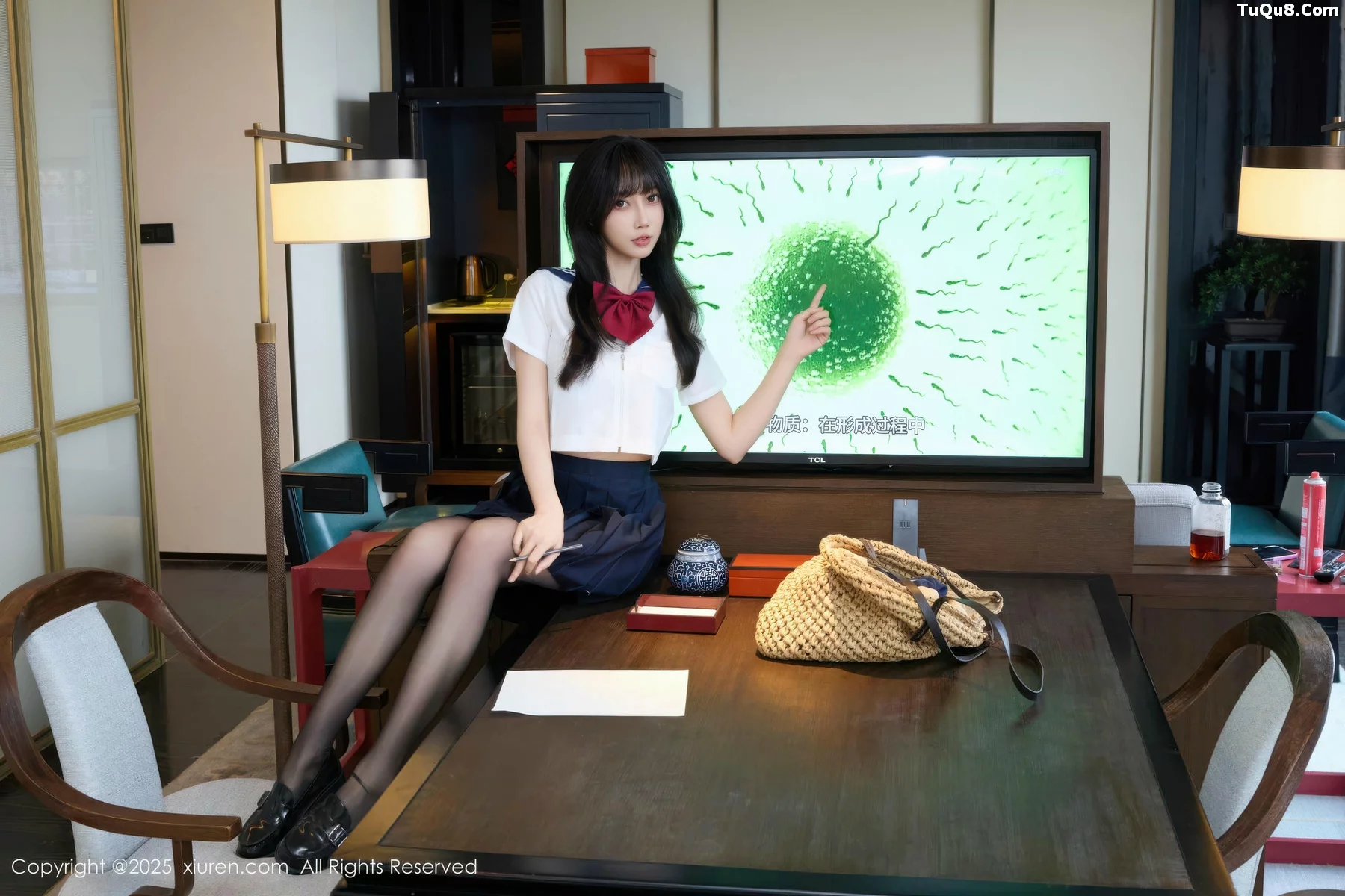 [[XiuRen秀人网]秀人网]No.10766_模特玥儿玥er私房性感JK制服配超薄黑丝秀曼妙身姿迷人诱惑写真68P