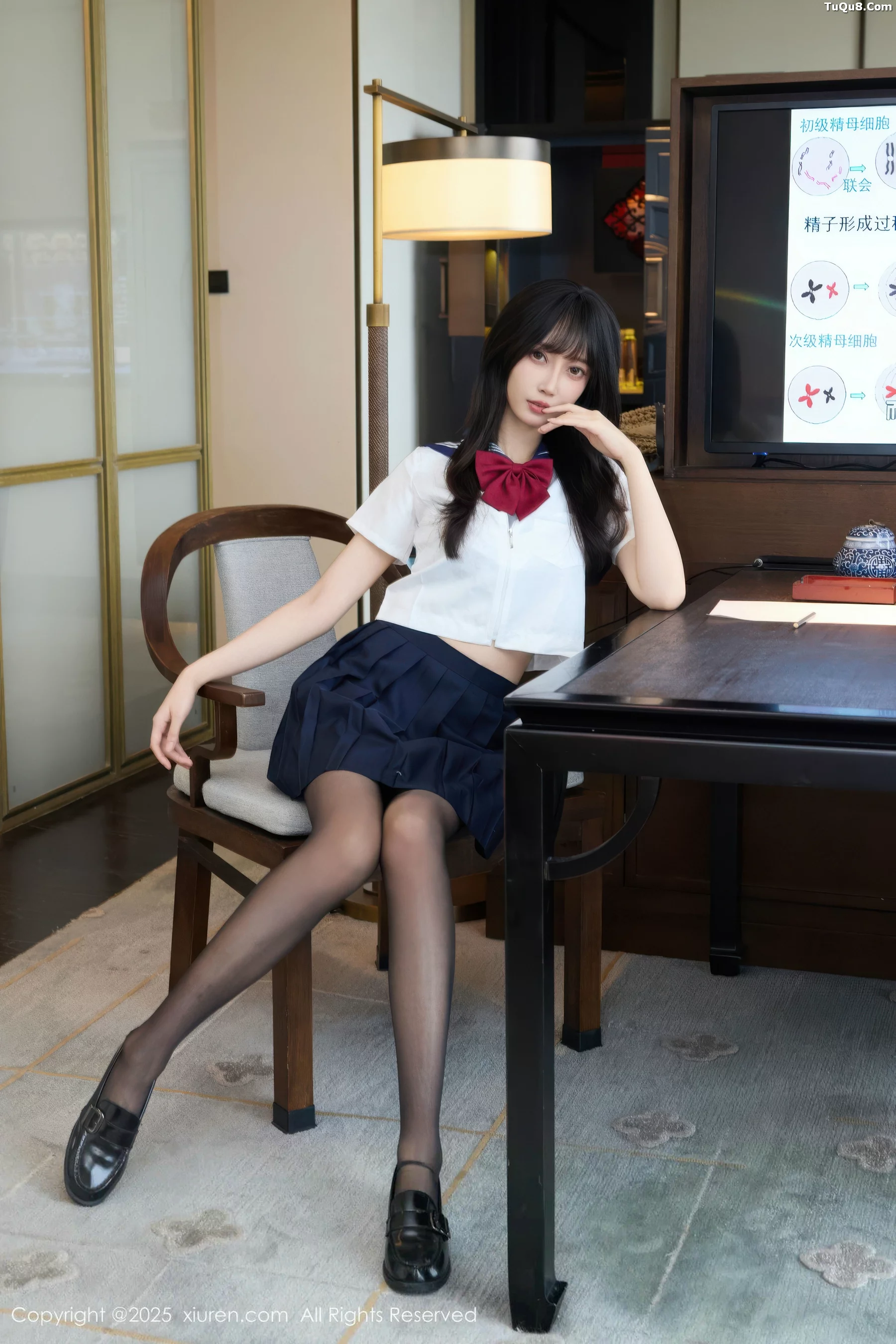 [[XiuRen秀人网]秀人网]No.10766_模特玥儿玥er私房性感JK制服配超薄黑丝秀曼妙身姿迷人诱惑写真68P