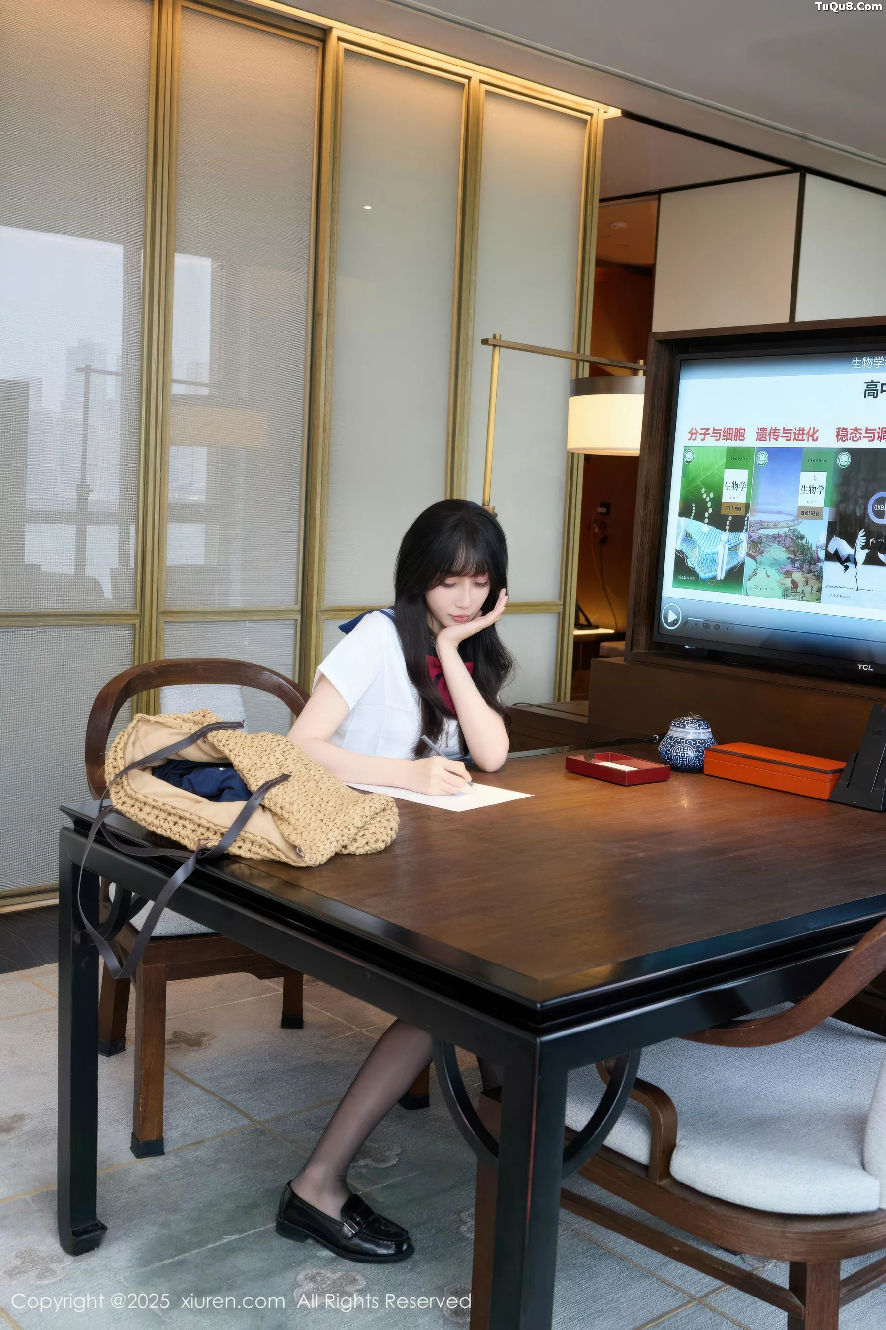 [[XiuRen秀人网]秀人网]No.10766_模特玥儿玥er私房性感JK制服配超薄黑丝秀曼妙身姿迷人诱惑写真68P