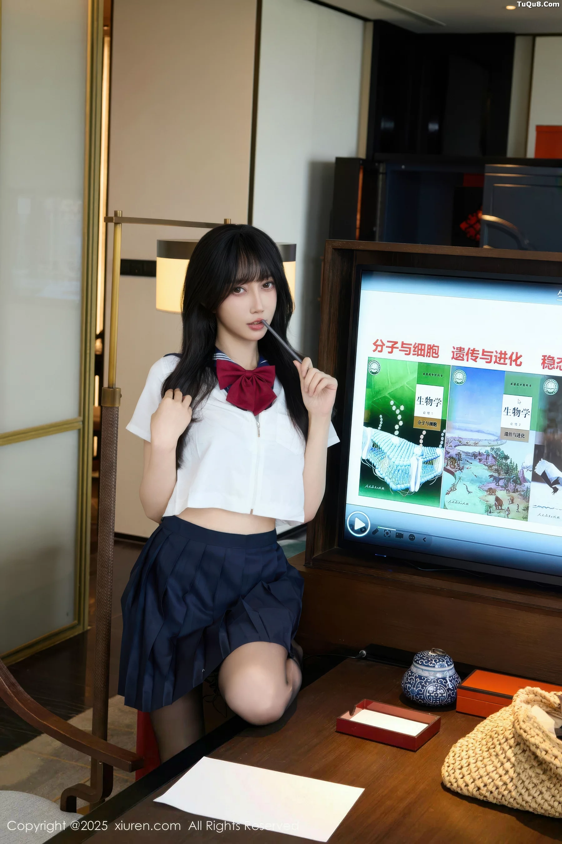 [[XiuRen秀人网]秀人网]No.10766_模特玥儿玥er私房性感JK制服配超薄黑丝秀曼妙身姿迷人诱惑写真68P