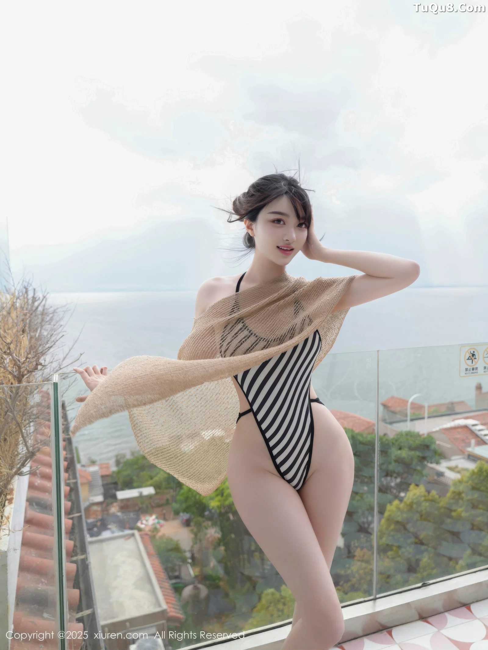 [[XiuRen秀人网]秀人网]No.10698_模特白露lulu性感黑色连衣裙露黑白比基尼秀完美身材诱惑写真57P