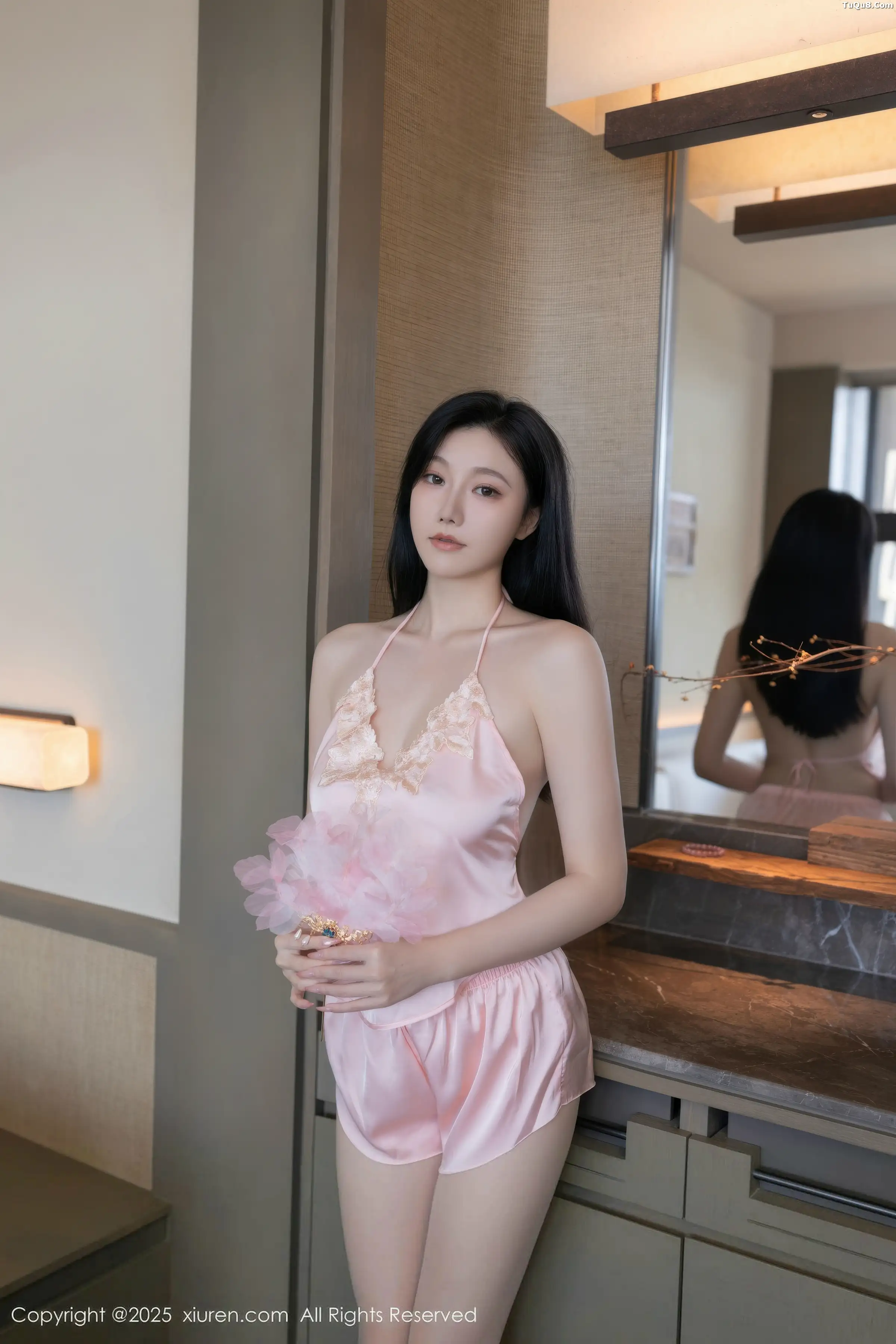 [[XiuRen秀人网]秀人网]No.11002_模特安然anran性感粉色情趣套装配超薄肉丝秀曼妙身姿诱惑写真78P