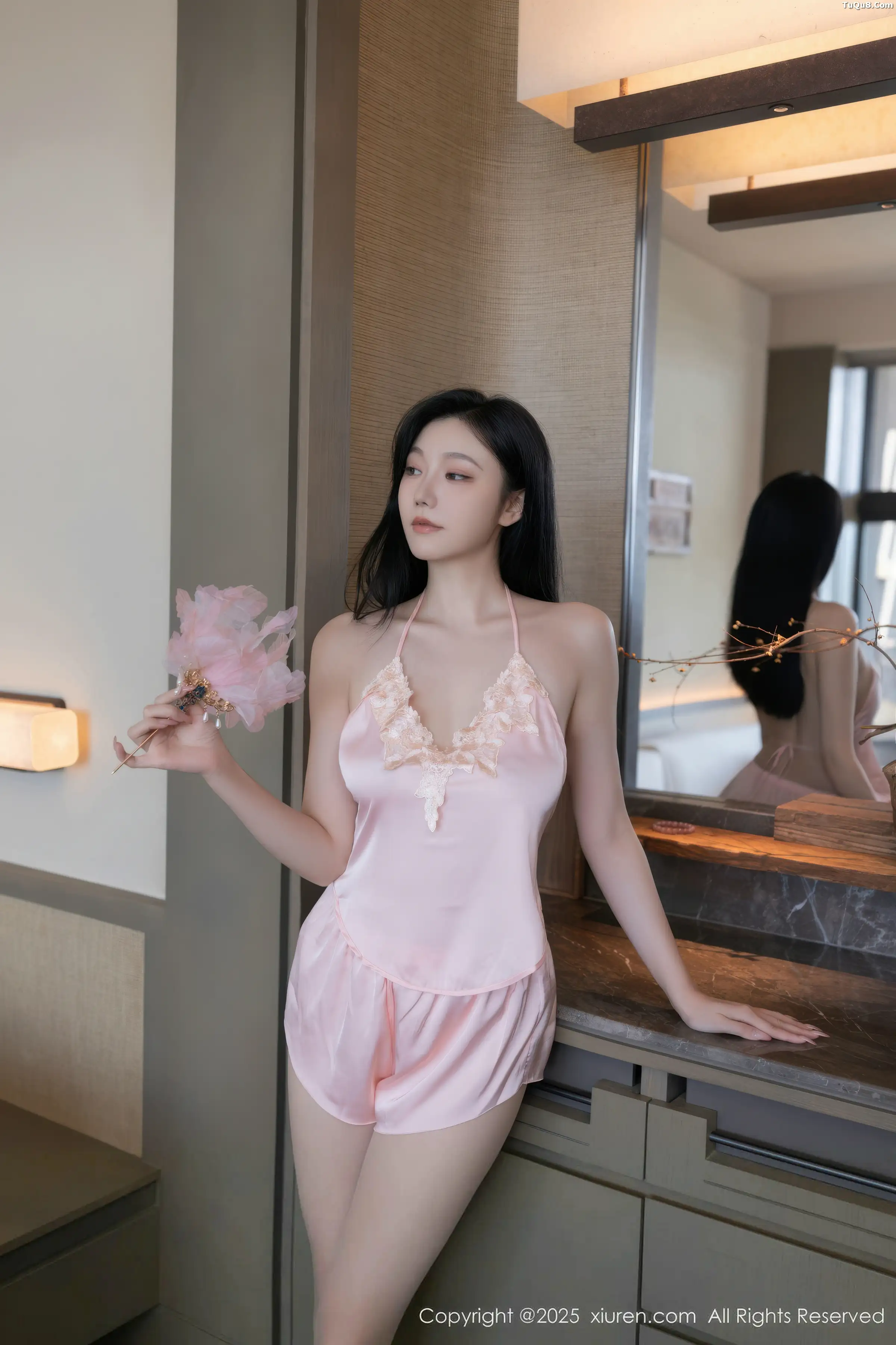 [[XiuRen秀人网]秀人网]No.11002_模特安然anran性感粉色情趣套装配超薄肉丝秀曼妙身姿诱惑写真78P