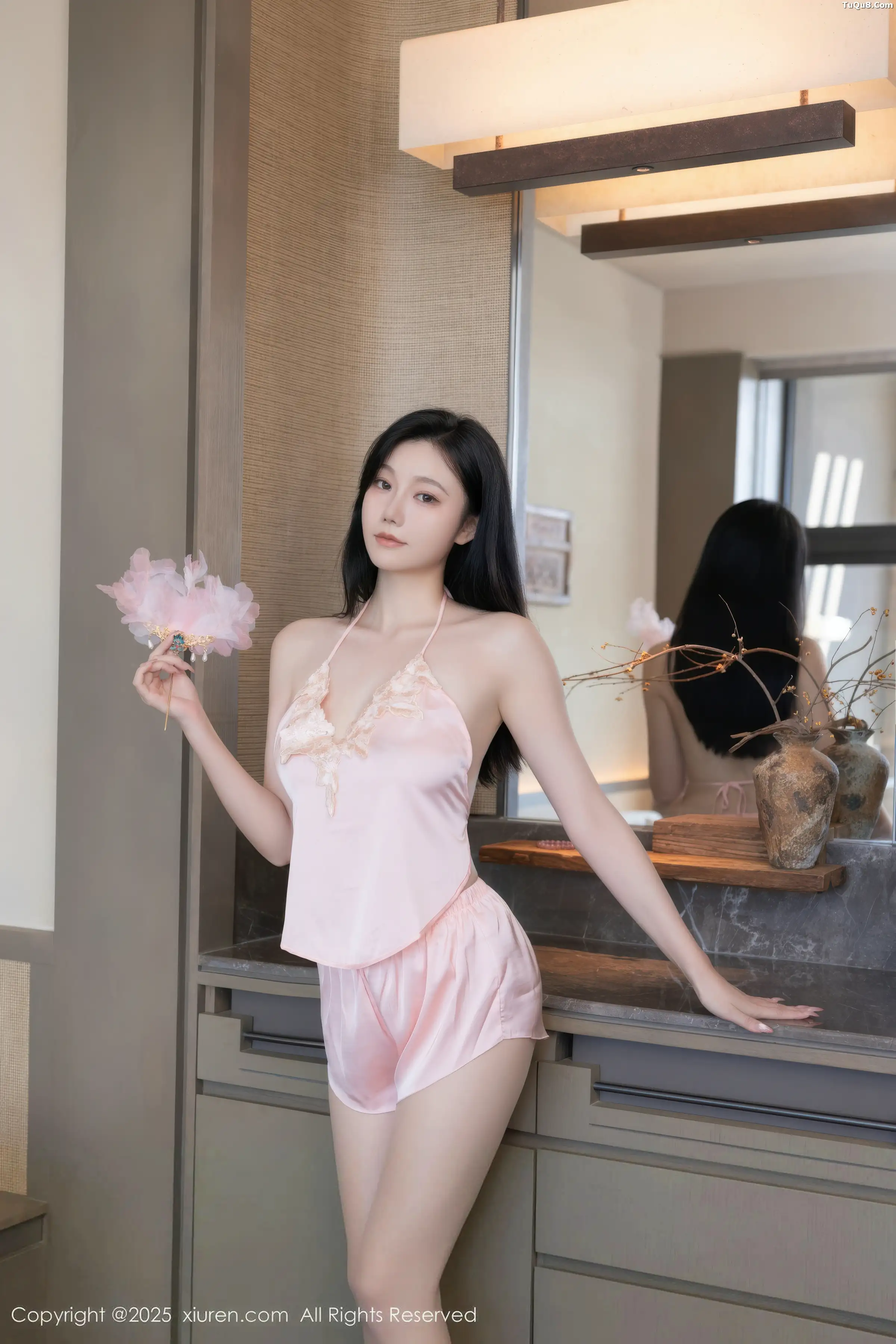 [[XiuRen秀人网]秀人网]No.11002_模特安然anran性感粉色情趣套装配超薄肉丝秀曼妙身姿诱惑写真78P