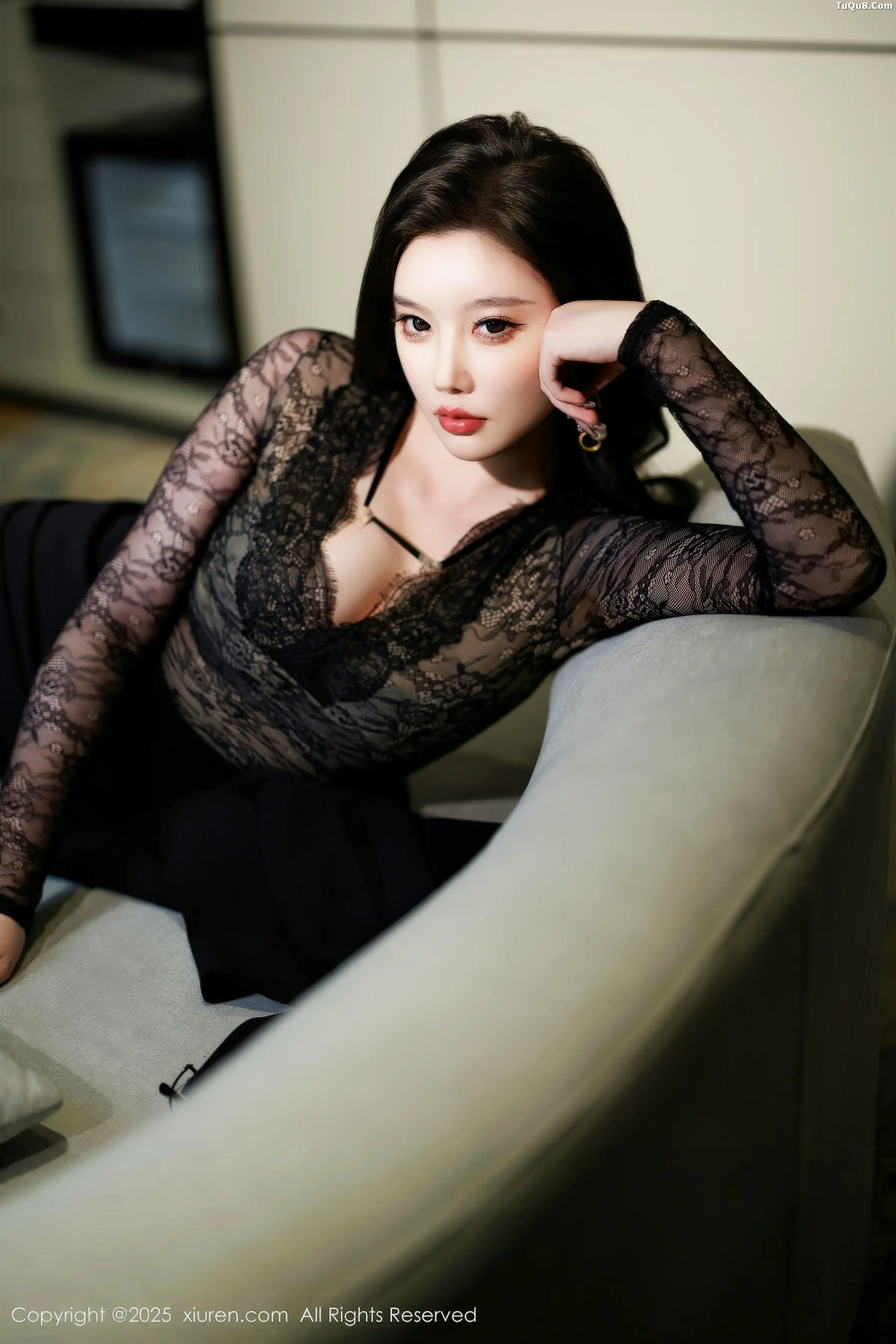 [[XiuRen秀人网]秀人网]No.11035_女神CHENCHEN.性感黑色情趣内衣配超薄黑丝秀丰腴身材诱惑写真81P