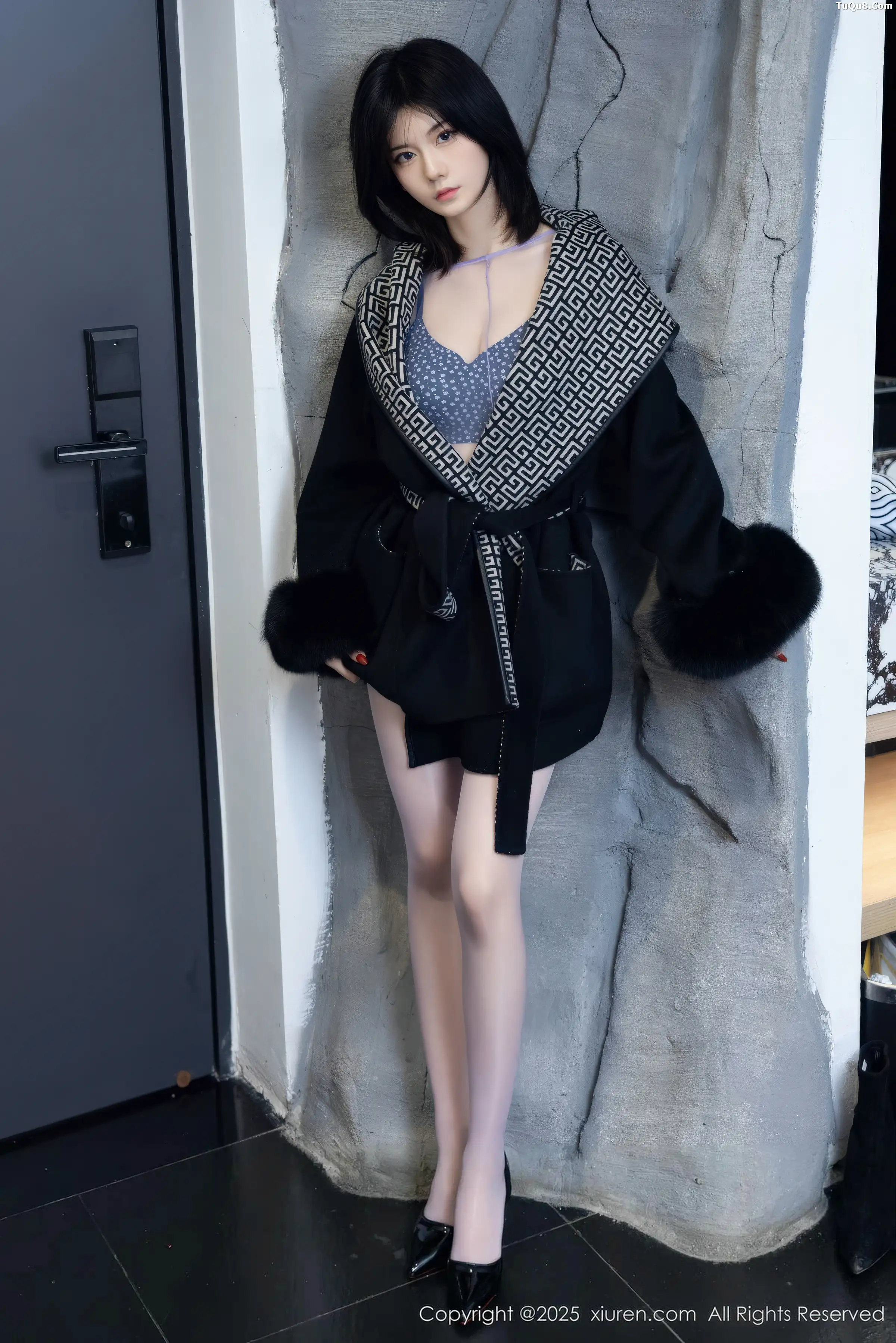 [[XiuRen秀人网]秀人网]No.11131_模特凌七七性感紫色超薄连体丝袜露圆点内衣秀曼妙身材诱惑写真110P