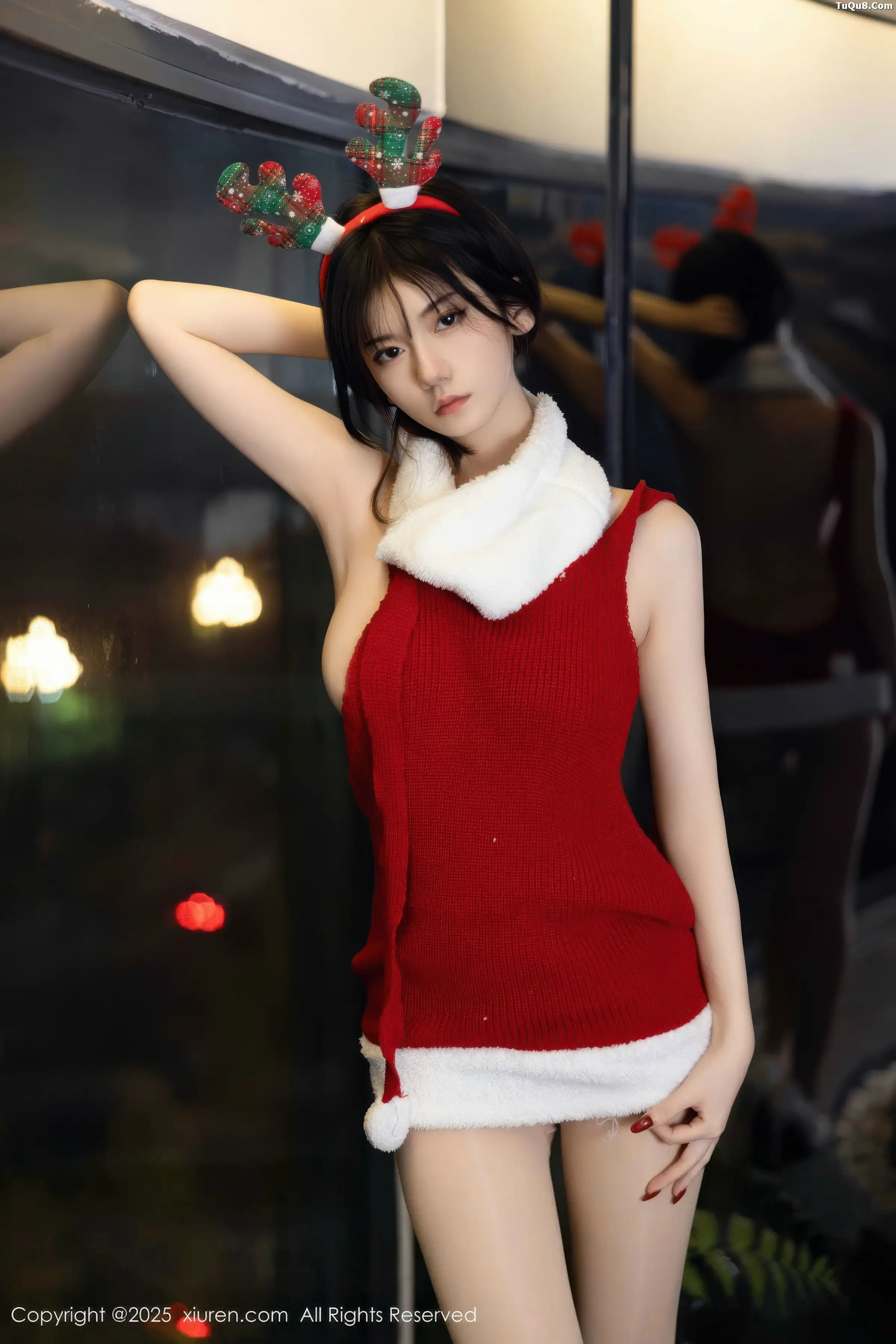 [[XiuRen秀人网]秀人网]No.11158_模特凌七七性感红色开背毛衣配超薄肉丝秀曼妙身姿撩人诱惑写真86P