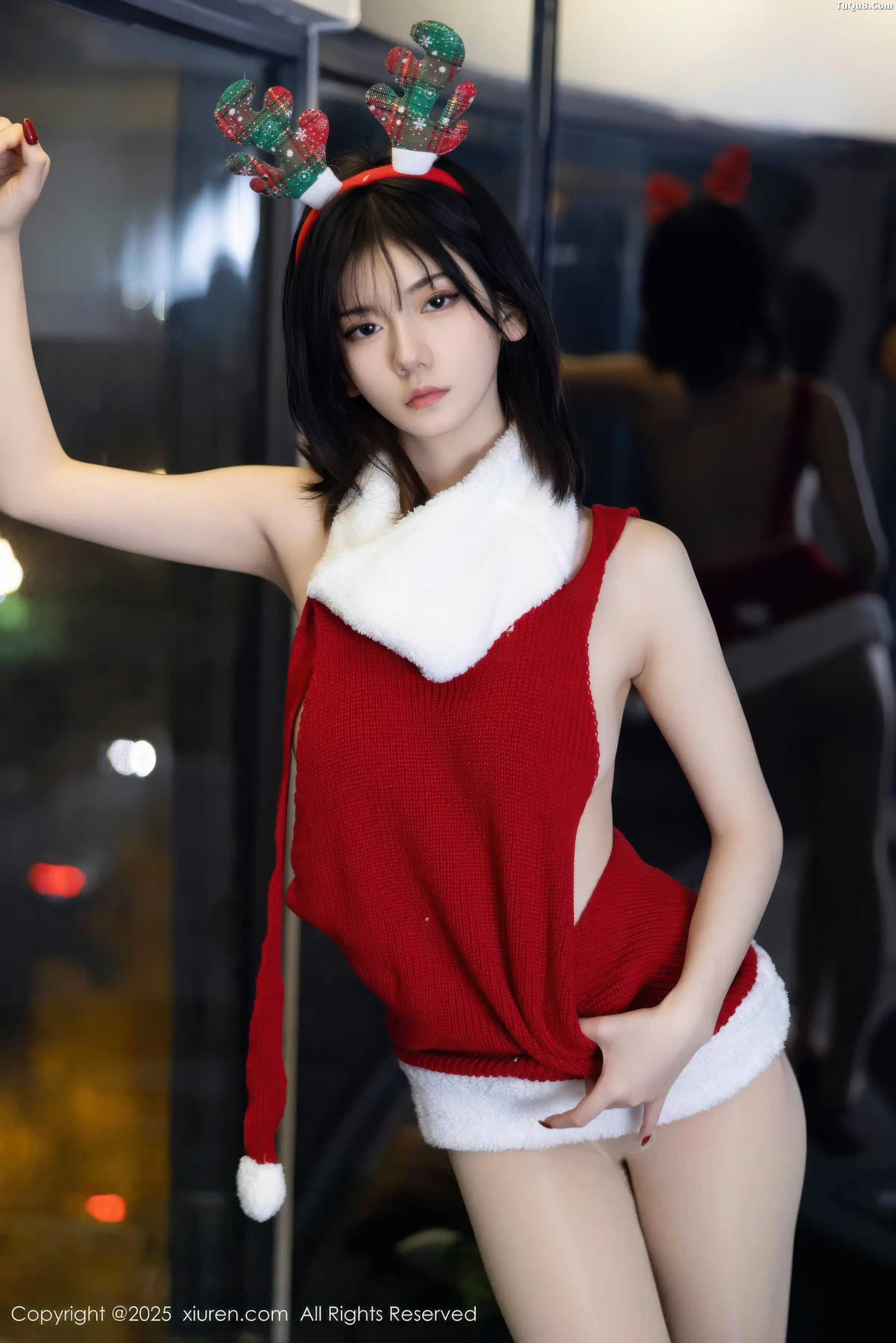 [[XiuRen秀人网]秀人网]No.11158_模特凌七七性感红色开背毛衣配超薄肉丝秀曼妙身姿撩人诱惑写真86P