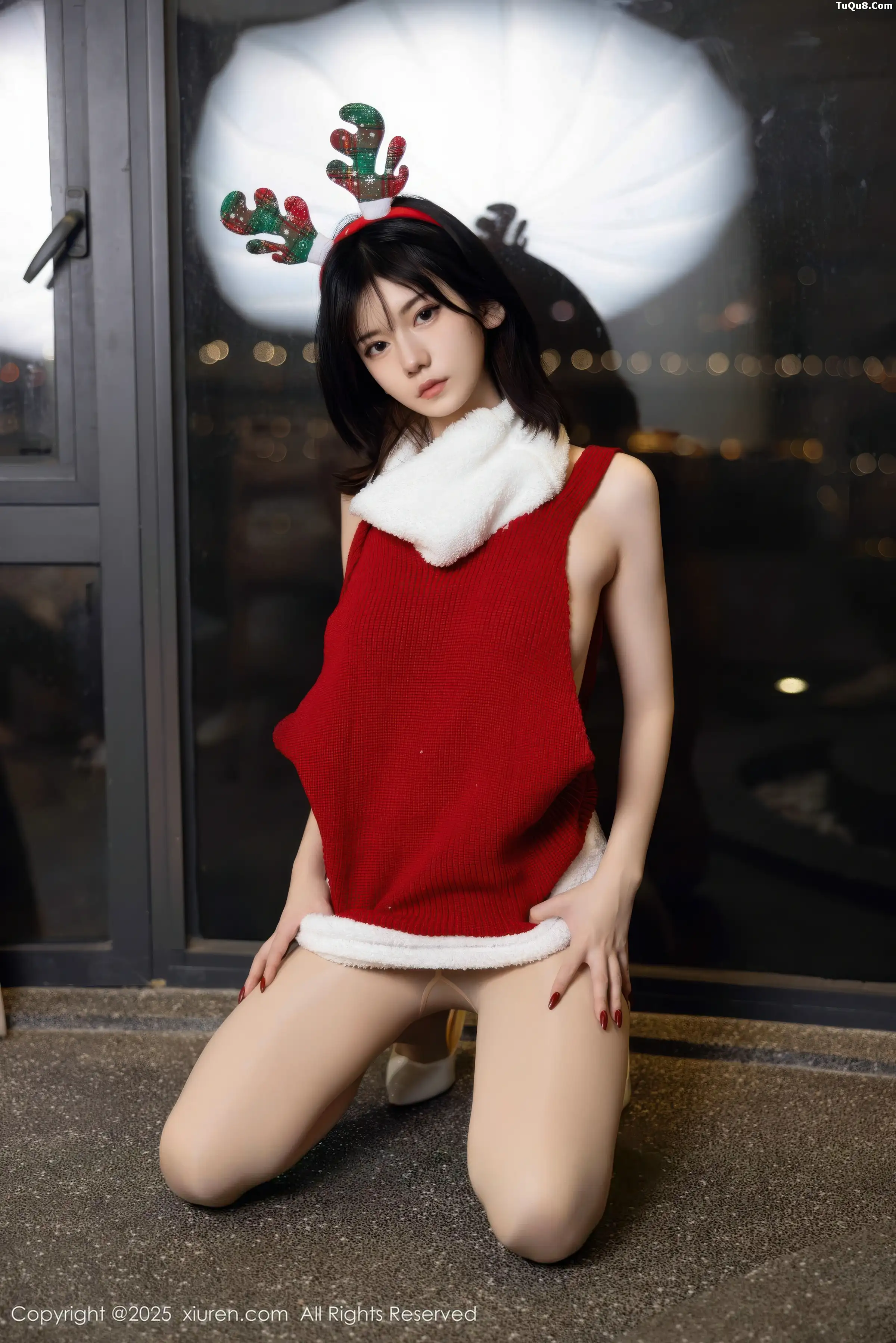 [[XiuRen秀人网]秀人网]No.11158_模特凌七七性感红色开背毛衣配超薄肉丝秀曼妙身姿撩人诱惑写真86P