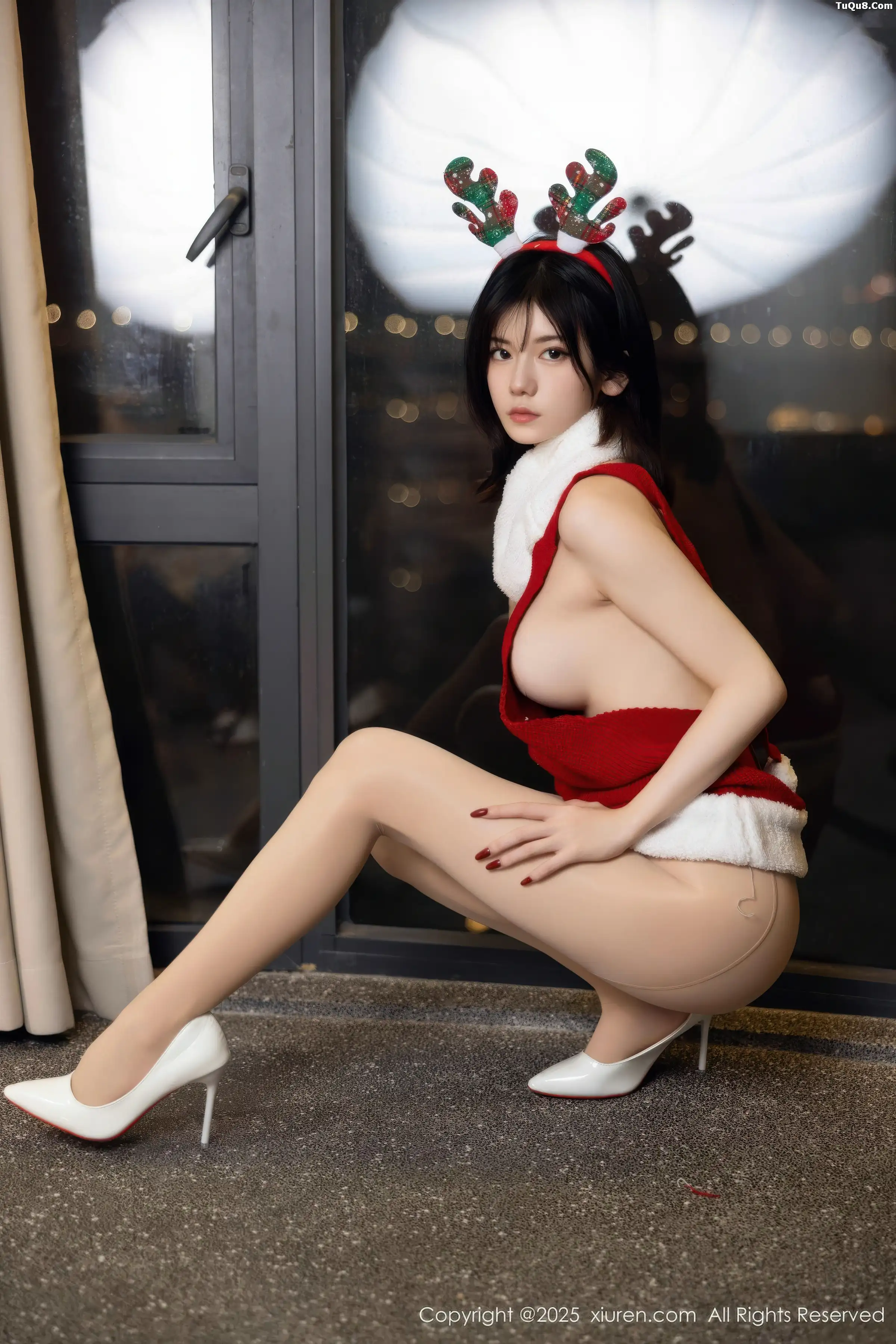 [[XiuRen秀人网]秀人网]No.11158_模特凌七七性感红色开背毛衣配超薄肉丝秀曼妙身姿撩人诱惑写真86P