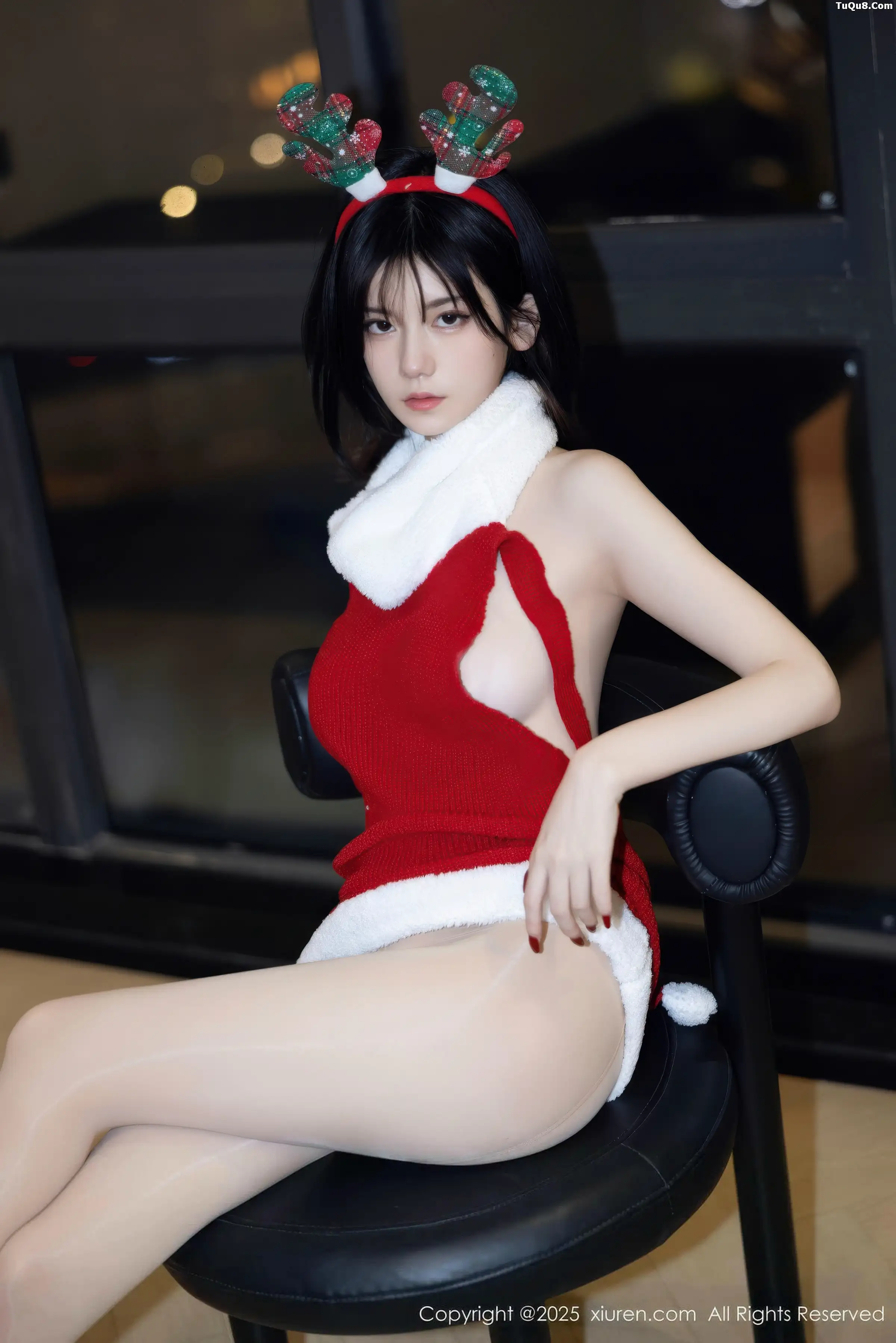 [[XiuRen秀人网]秀人网]No.11158_模特凌七七性感红色开背毛衣配超薄肉丝秀曼妙身姿撩人诱惑写真86P