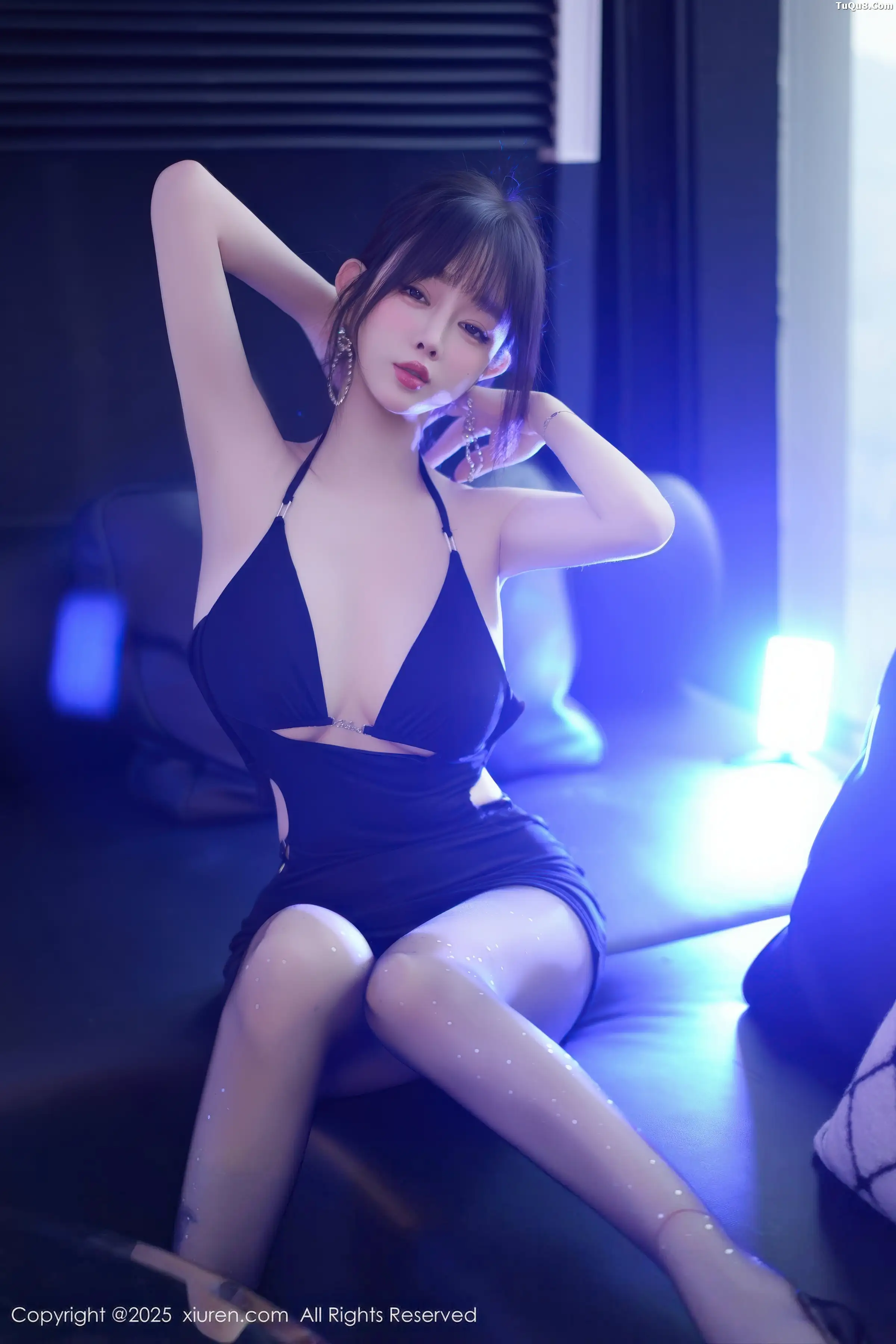 [[XiuRen秀人网]秀人网]No.11165_女神王羽纯✨性感黑色情趣内衣配超薄黑丝秀完美身材诱惑写真73P