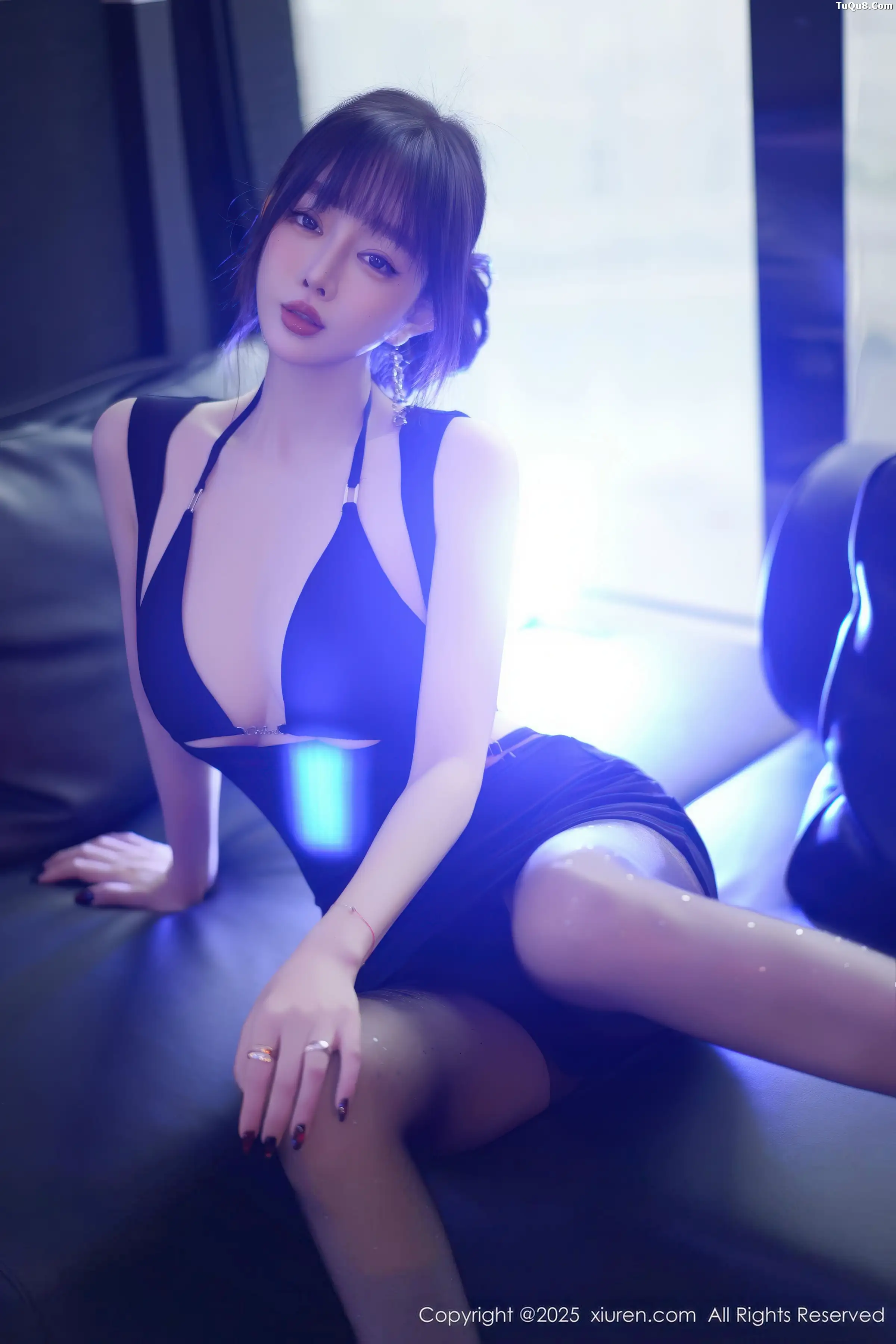 [[XiuRen秀人网]秀人网]No.11165_女神王羽纯✨性感黑色情趣内衣配超薄黑丝秀完美身材诱惑写真73P